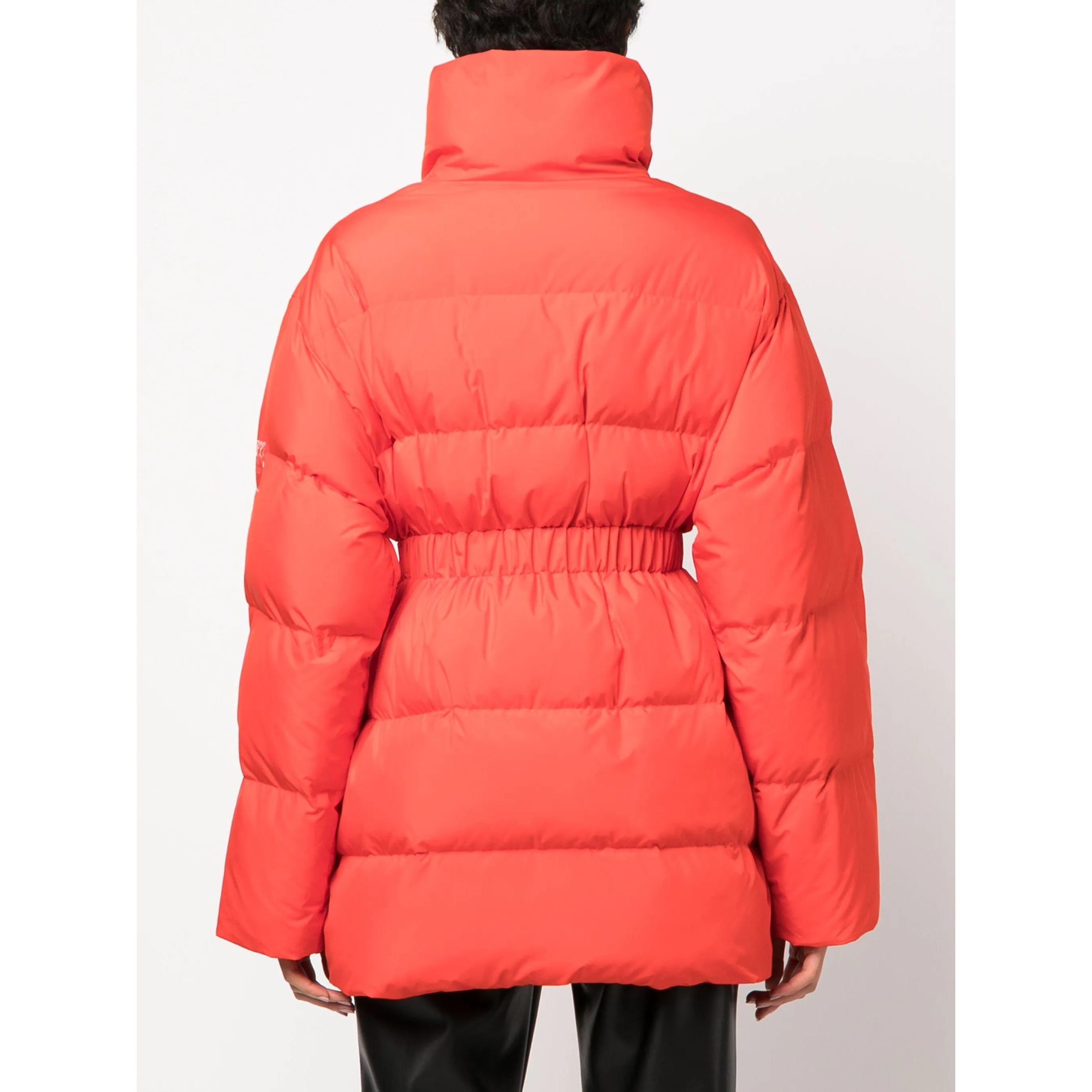 PINKO Pūkinis paltas moterims, Oranžinė, Causale coat 3