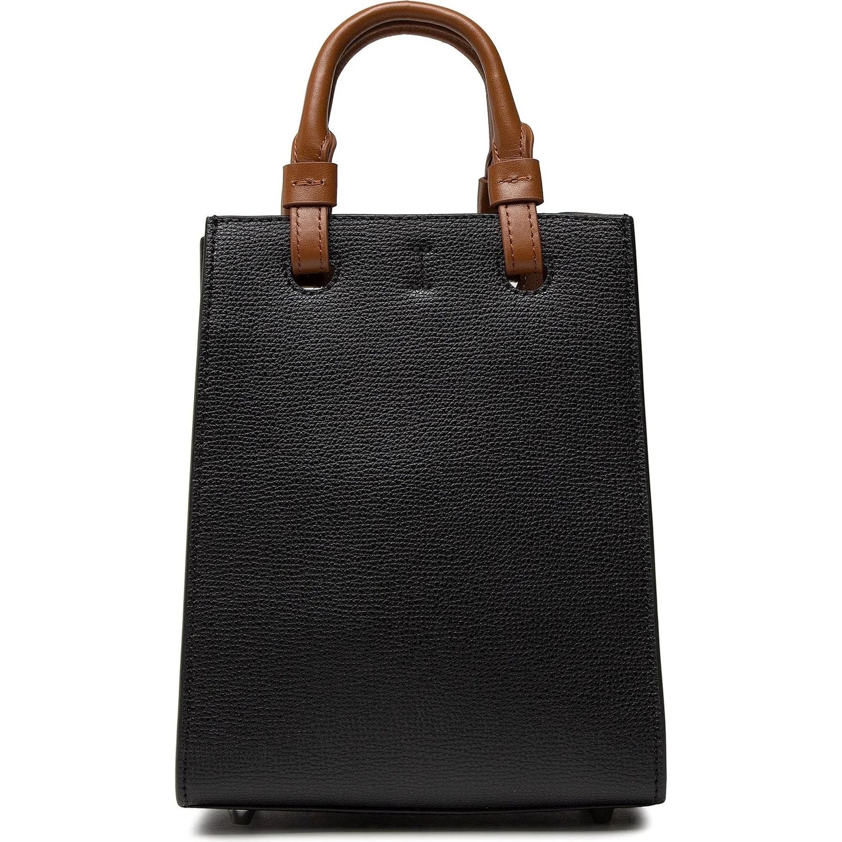 FURLA Pirkinių krepšys moterims, Juoda, Furla varsity style mini tote 2