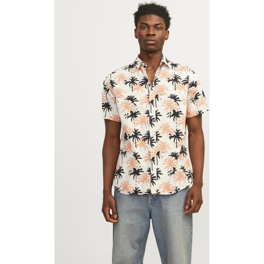 JACK & JONES Marškiniai vyrams, Smėlio, Jorjoshua shirts 2