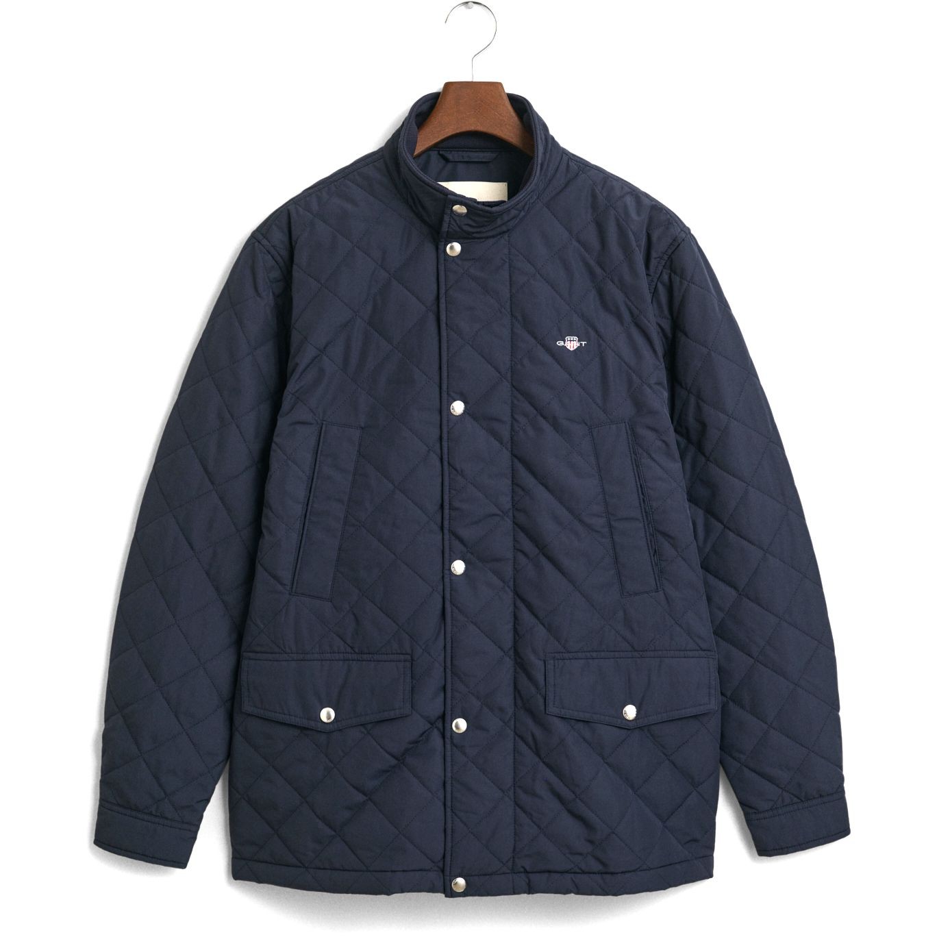 GANT Striukė vyrams, Mėlyna, quilted windcheater mid 1