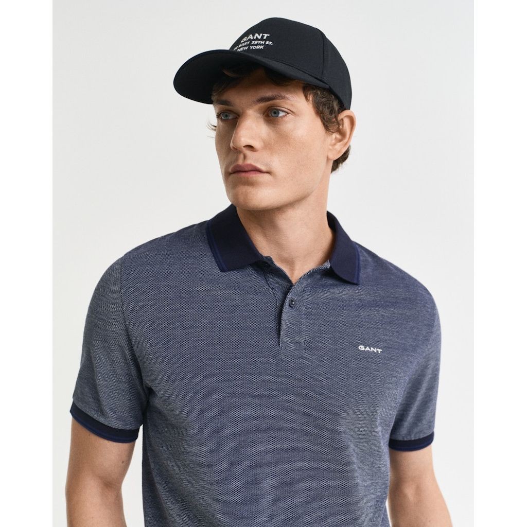 GANT Marškinėliai vyrams, Mėlyna, 4-COL OXFORD 4