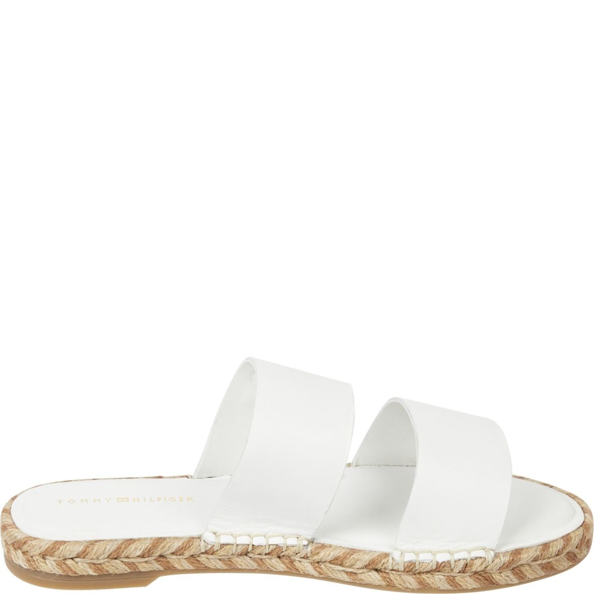TOMMY HILFIGER Šlepetės moterims, Smėlio, Flat sandal 5