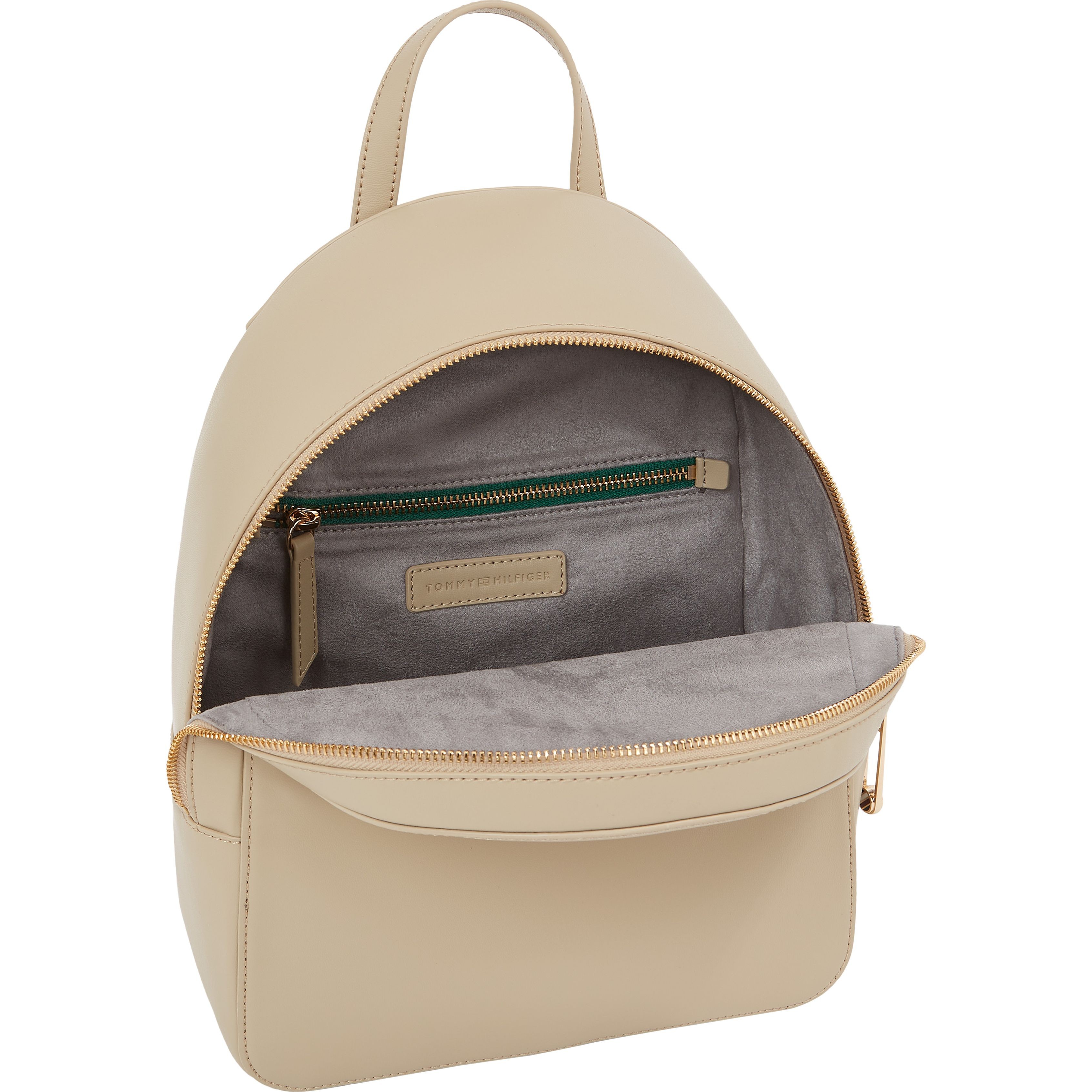 TOMMY HILFIGER Kuprinė moterims, Smėlio, Monotype backpack 4