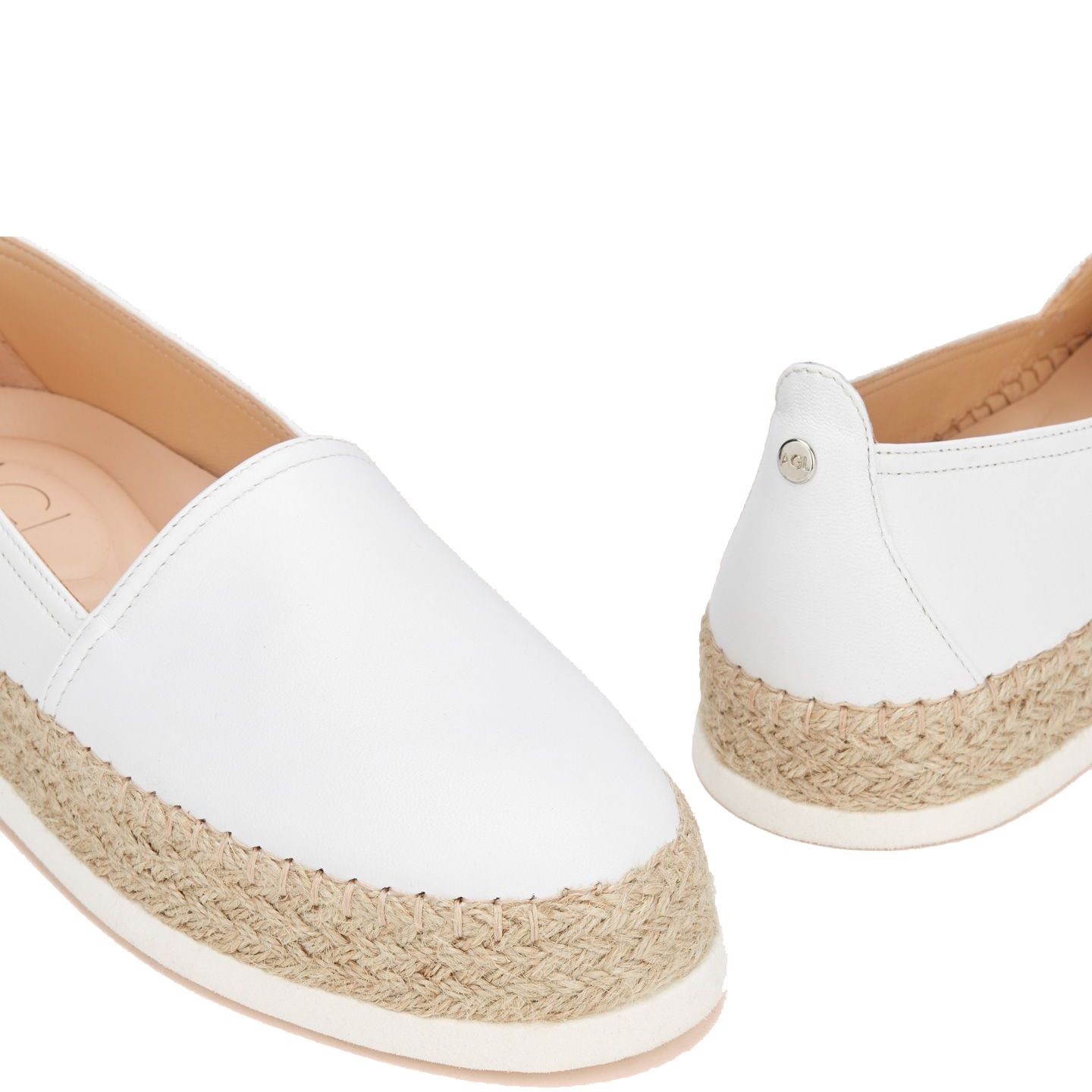 AGL Espadrilės moterims, Balta, Rope espadriles 5