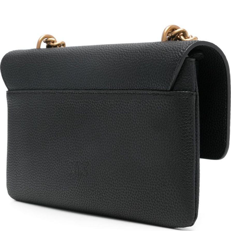 PINKO Rankinė per petį moterims, Juoda, Love one sholder bag 2