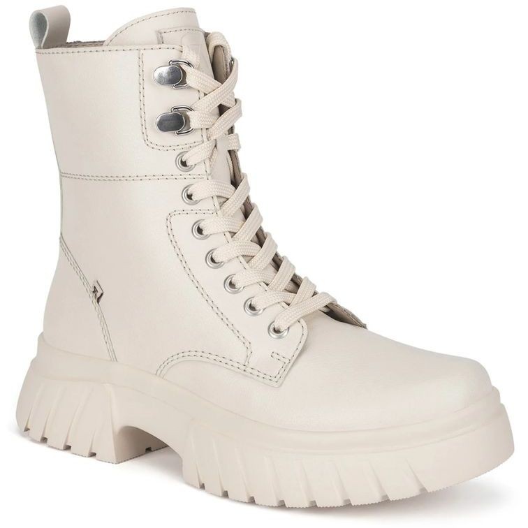 RIEKER EVOLUTION Aulinukai moterims, Smėlio, Ladies mid height boots 1