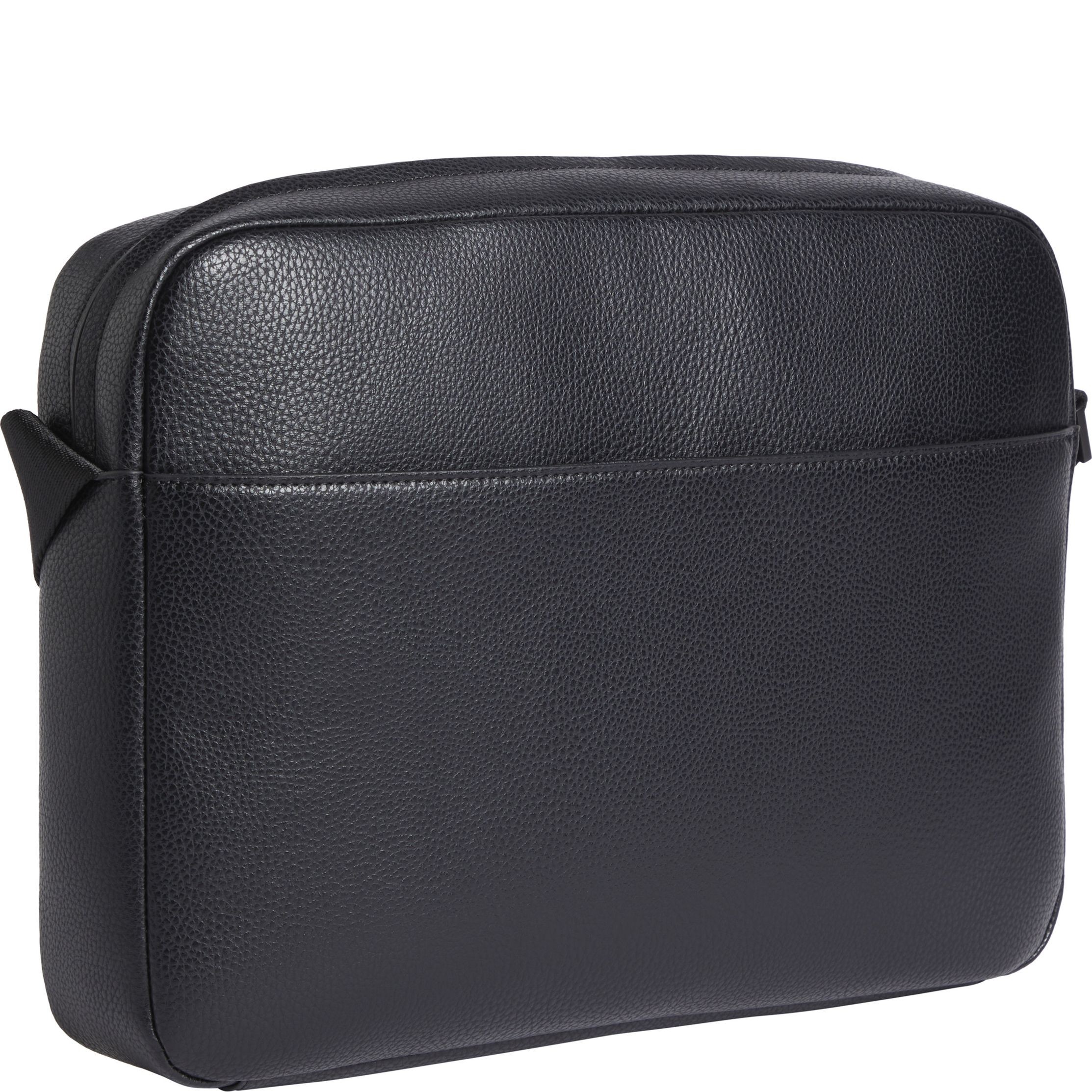 CALVIN KLEIN Rankinė per petį vyrams, Juoda, Must messenger 2