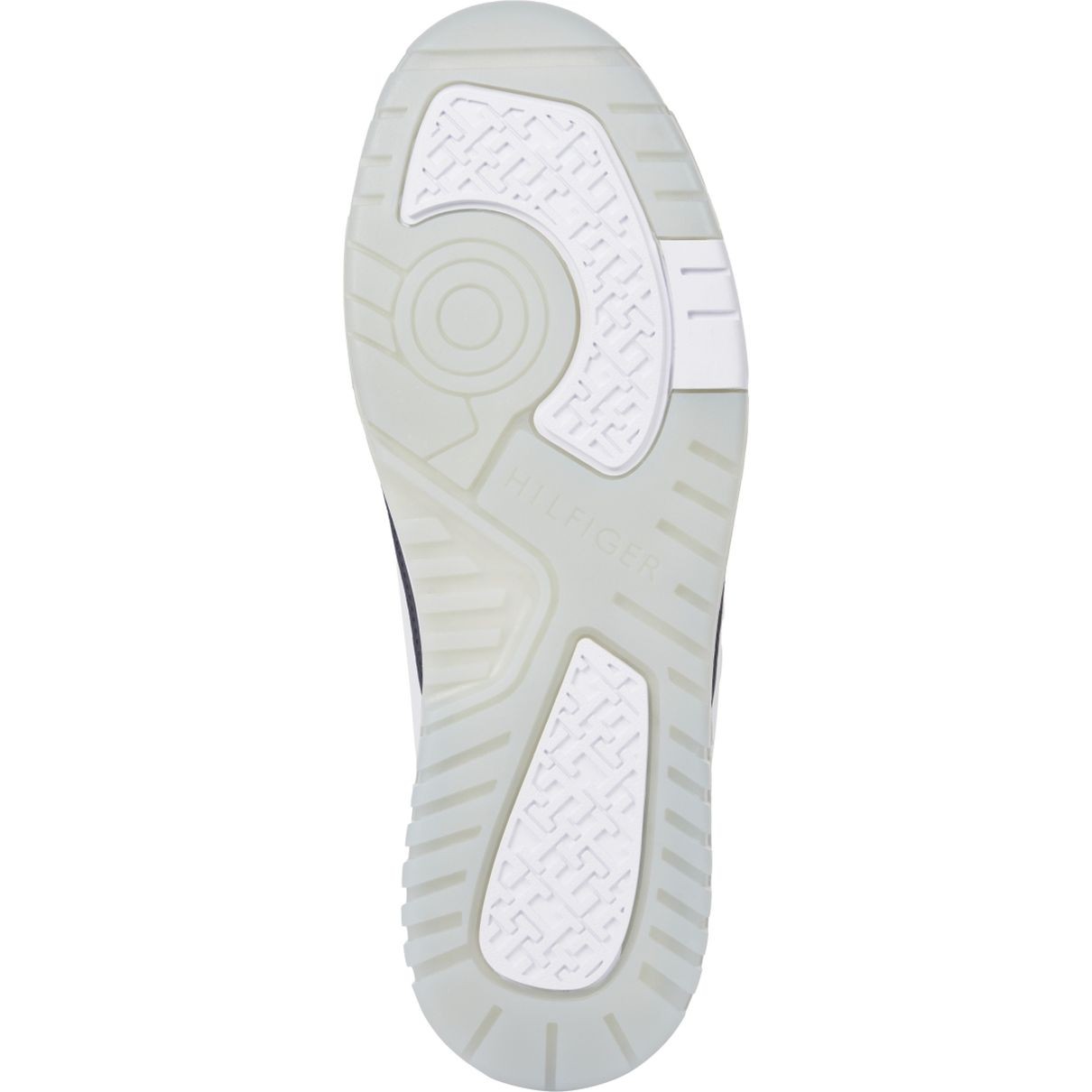 TOMMY HILFIGER Laisvalaikio bateliai vyrams, Balta, Basket best locker 5