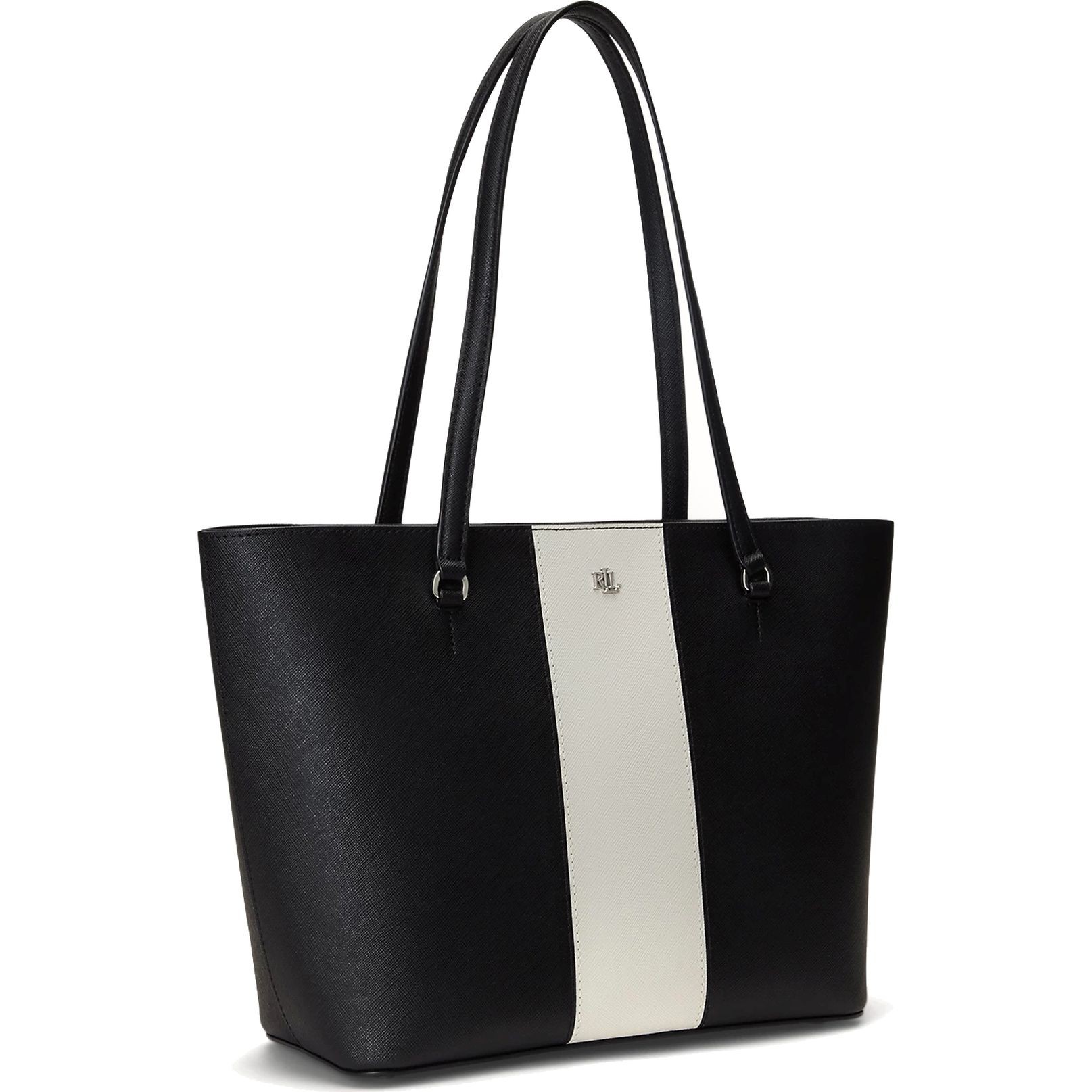 LAUREN RALPH LAUREN Pirkinių krepšys moterims, Juoda, Karly medium tote 2