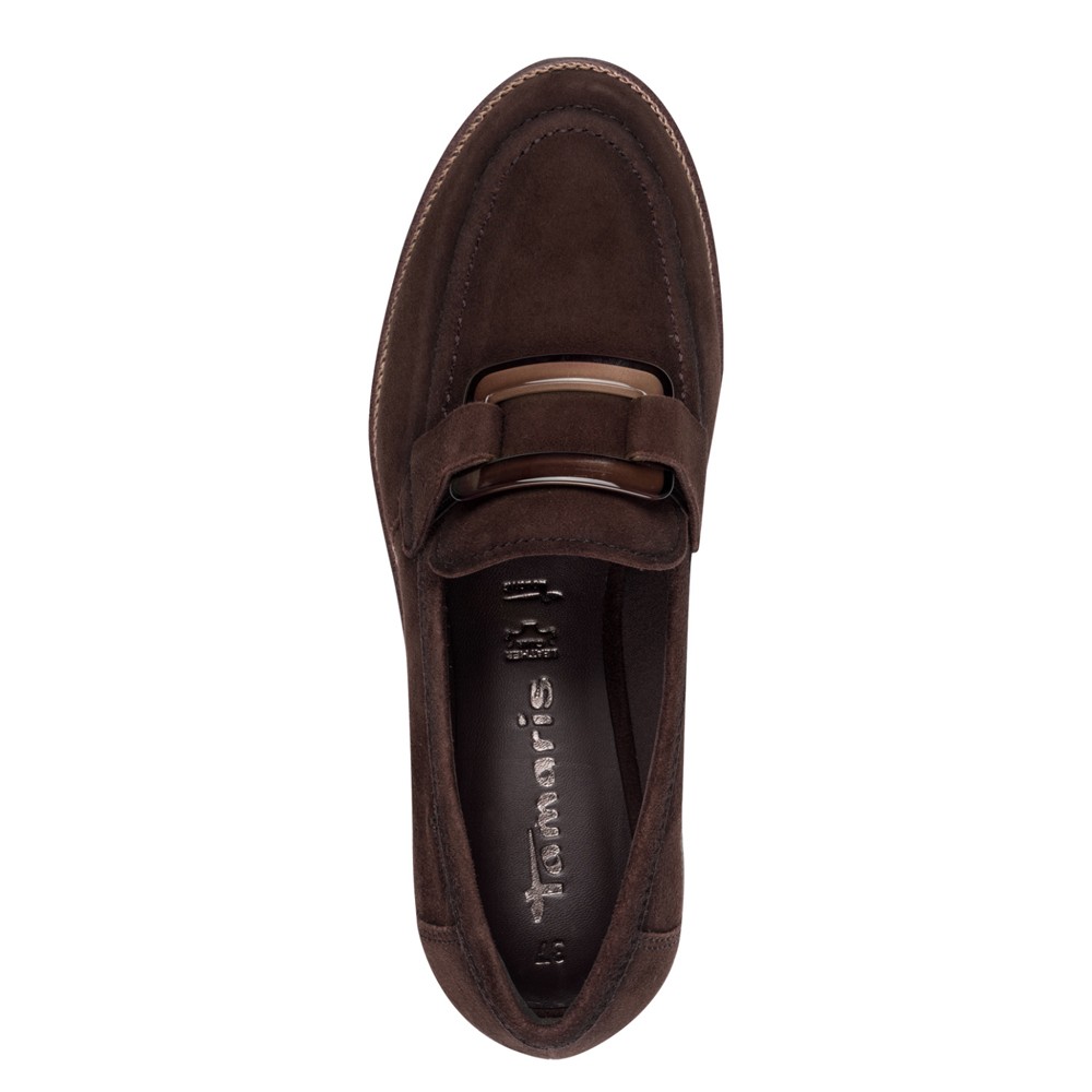 TAMARIS Loaferiai moterims, Ruda, Loafers 24722-43 5
