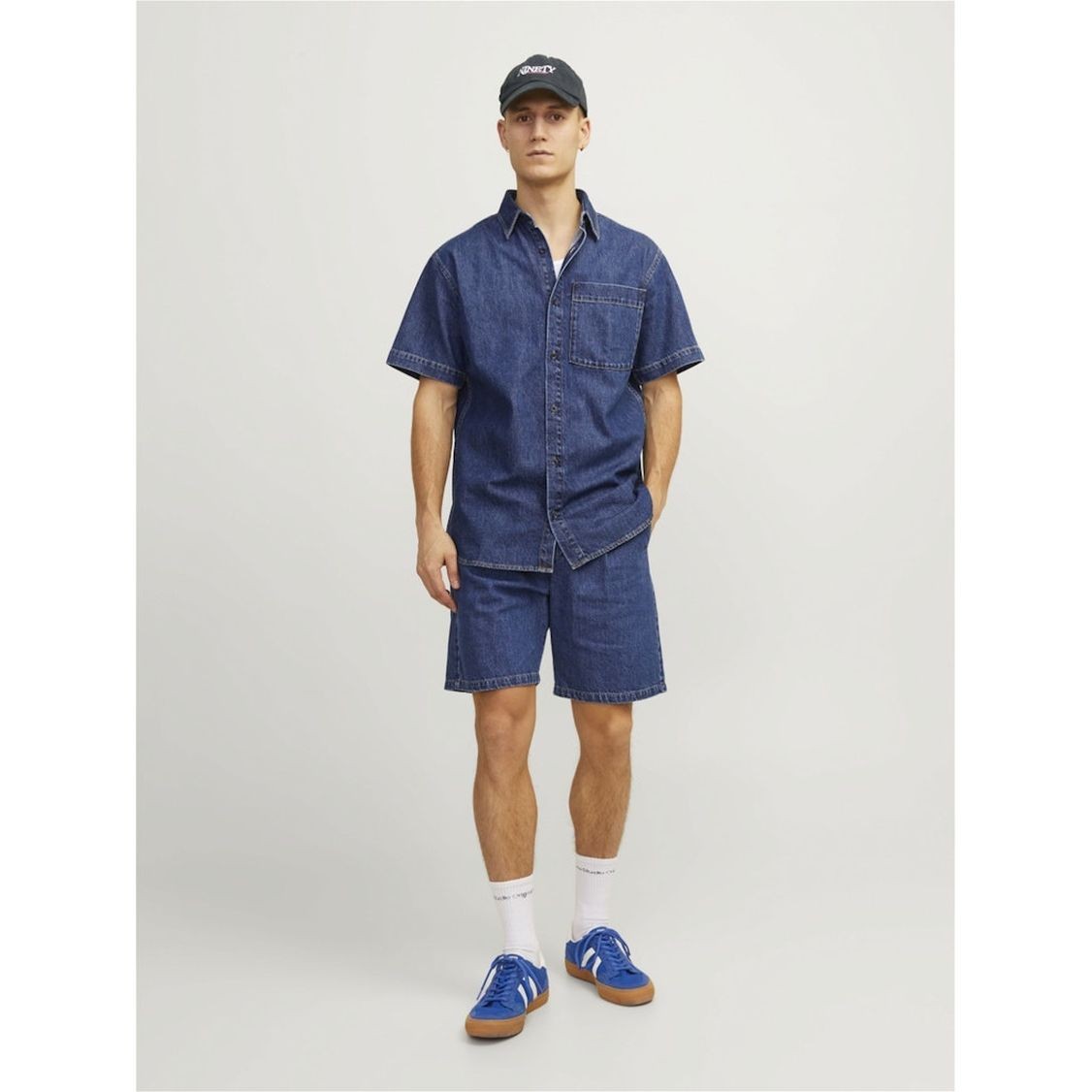 JACK & JONES Šortai vyrams, Mėlyna, Jjitony shorts 5