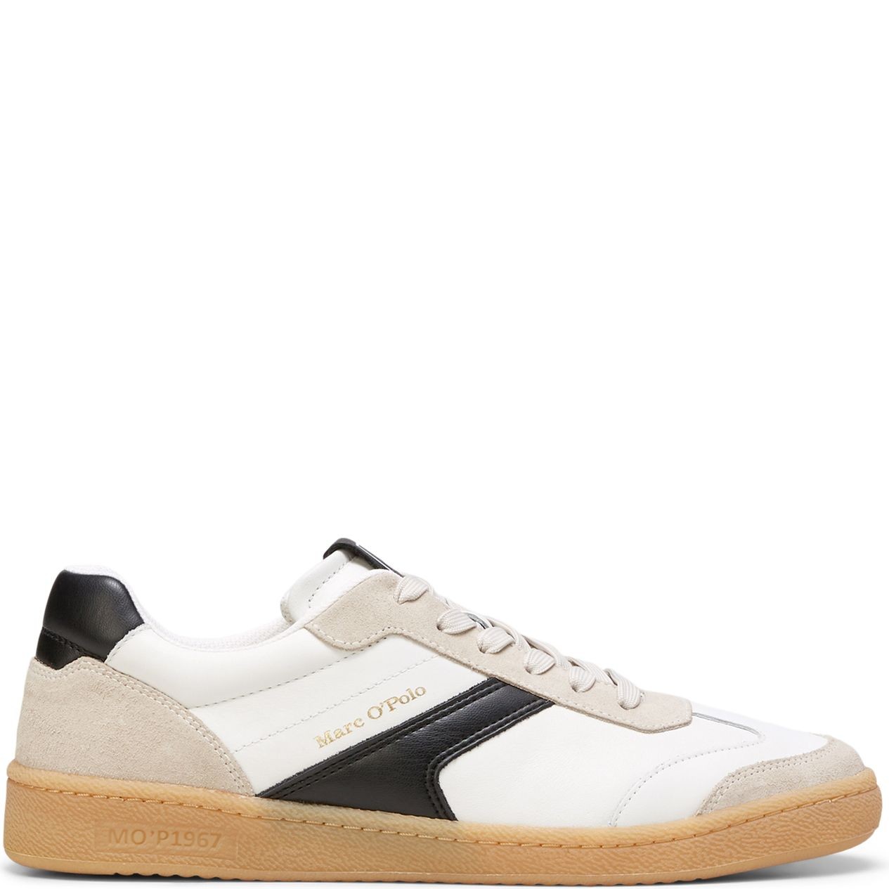 MARC O'POLO Laisvalaikio bateliai vyrams, Balta, Mod. Court M 4A Sneaker 2