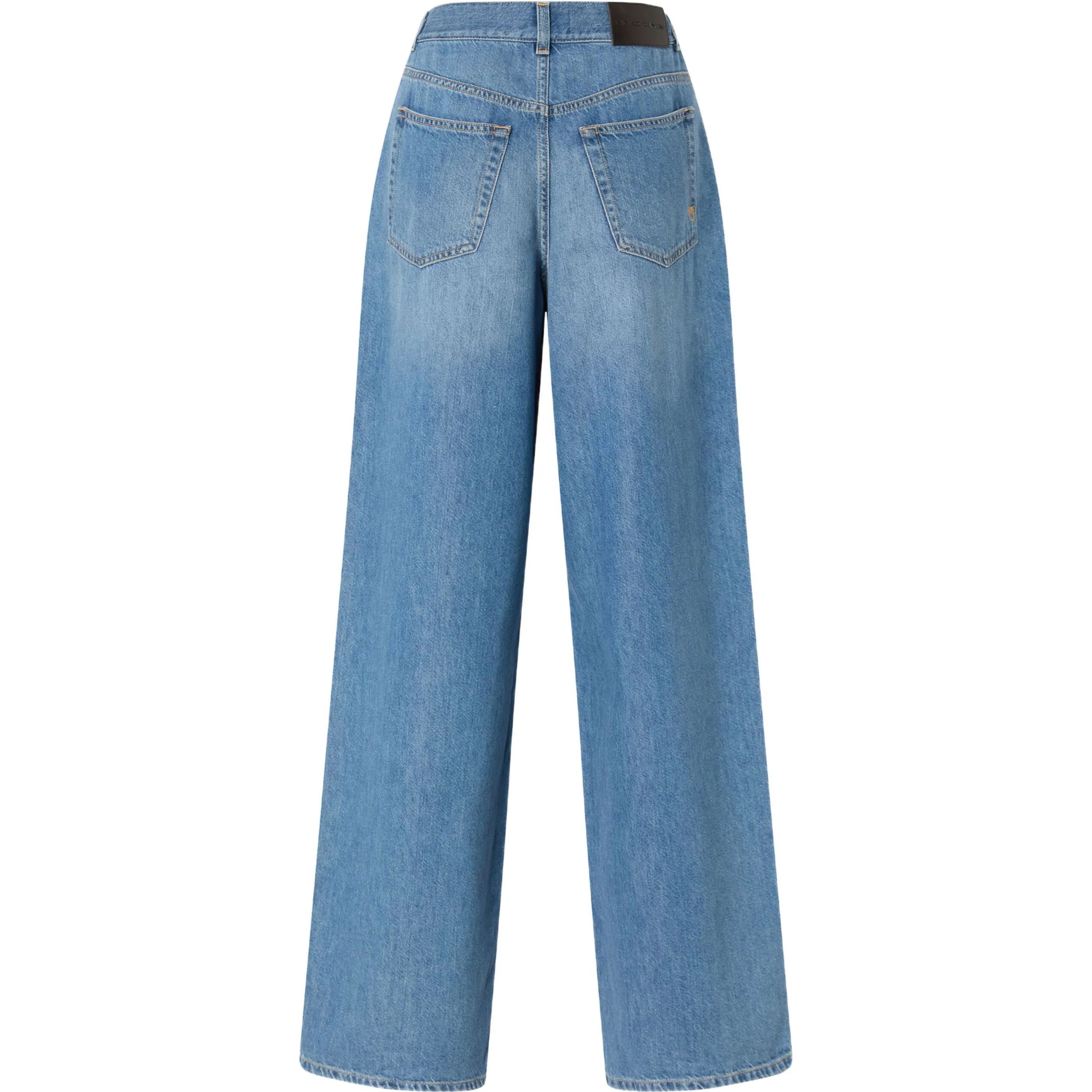 PINKO Platūs džinsai moterims, Mėlyna, Lauryn loose 2