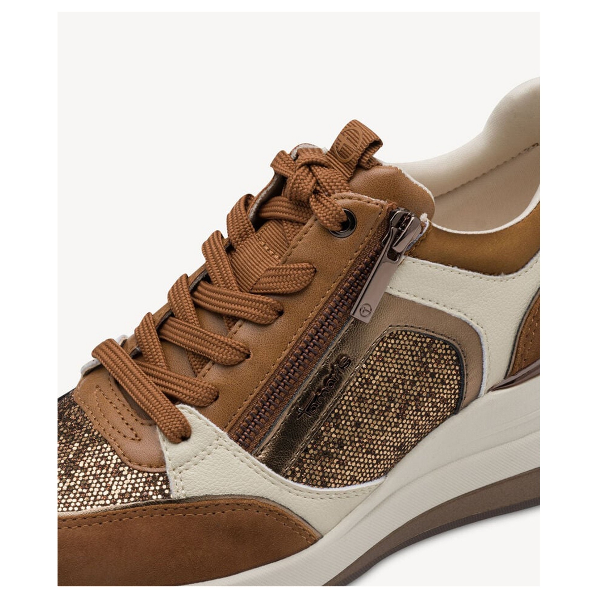 TAMARIS Laisvalaikio bateliai moterims, Ruda, Leisure 4