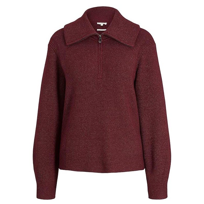 TOM TAILOR Megztinis moterims, Raudona, Megztinis 1