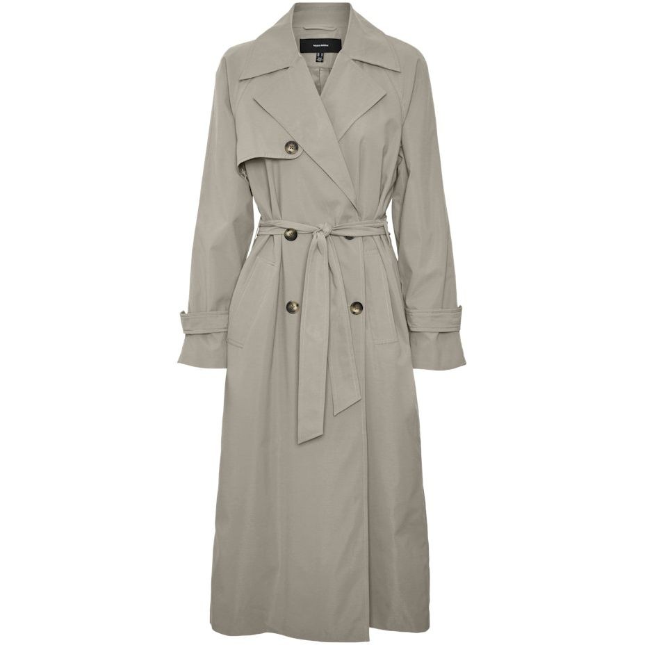 VERO MODA Paltas moterims, Sidabrinė, Vmtessa coats 1