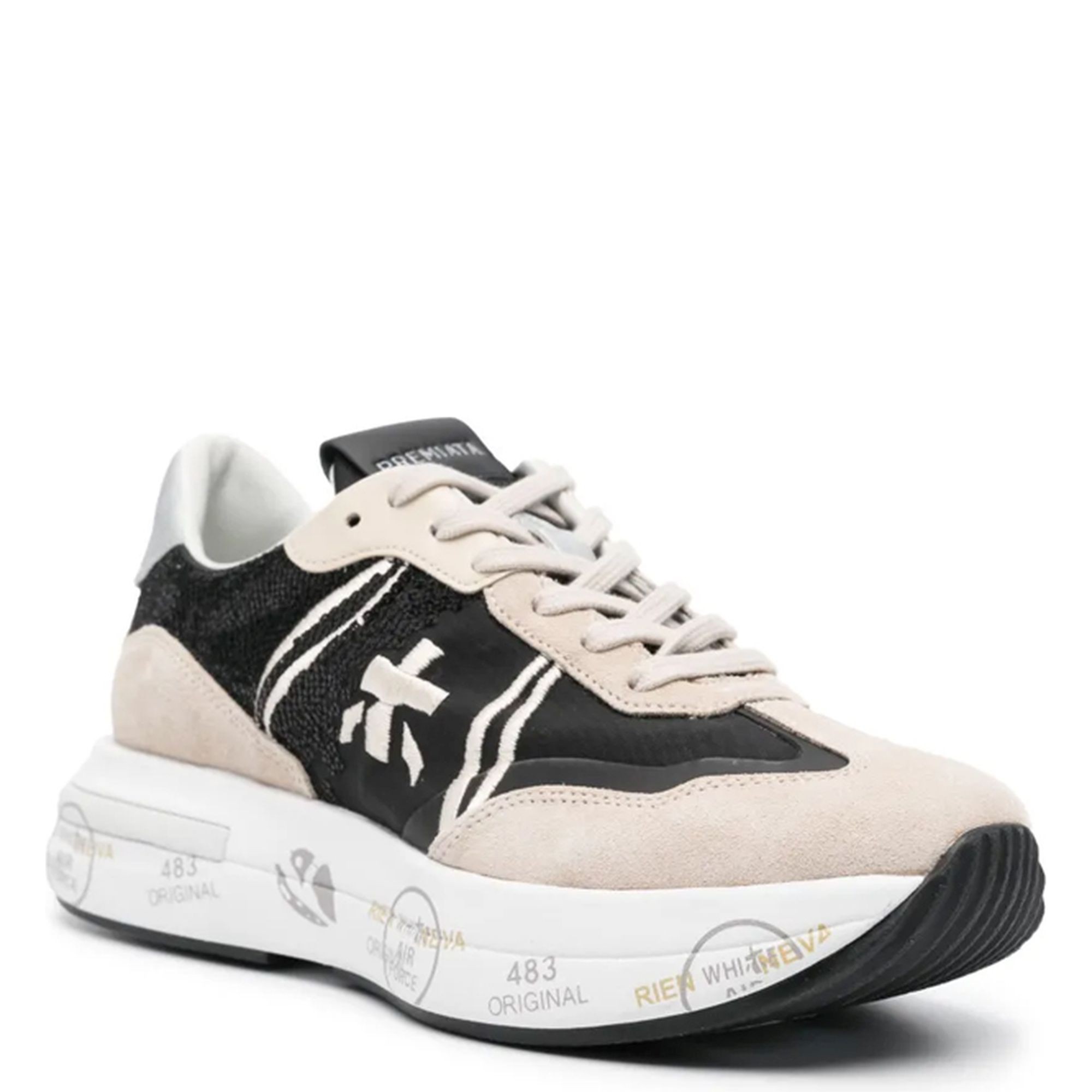 PREMIATA Laisvalaikio bateliai moterims, Juoda, sneakers 1