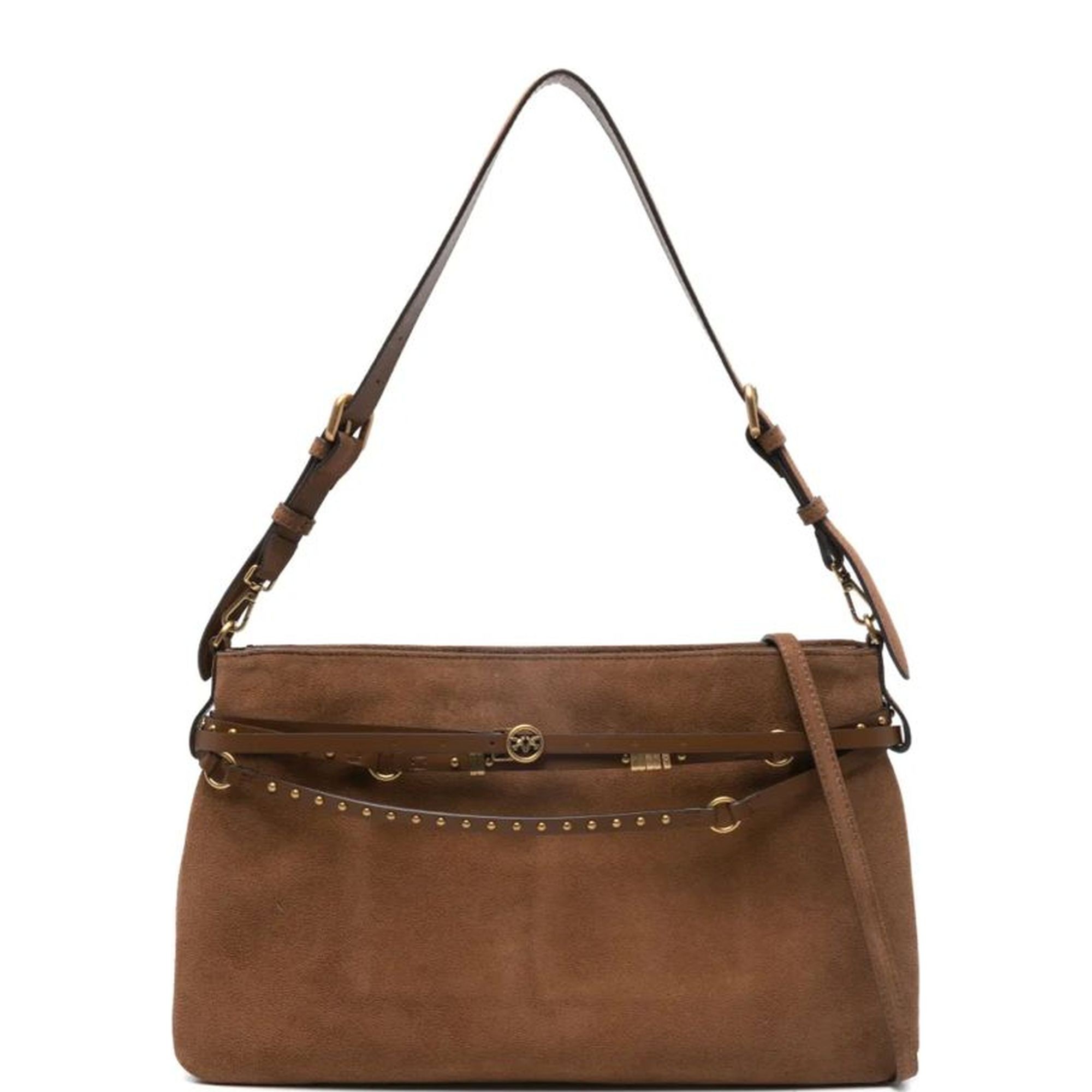 PINKO Rankinė moterims, Ruda, Belt bag big suede 1