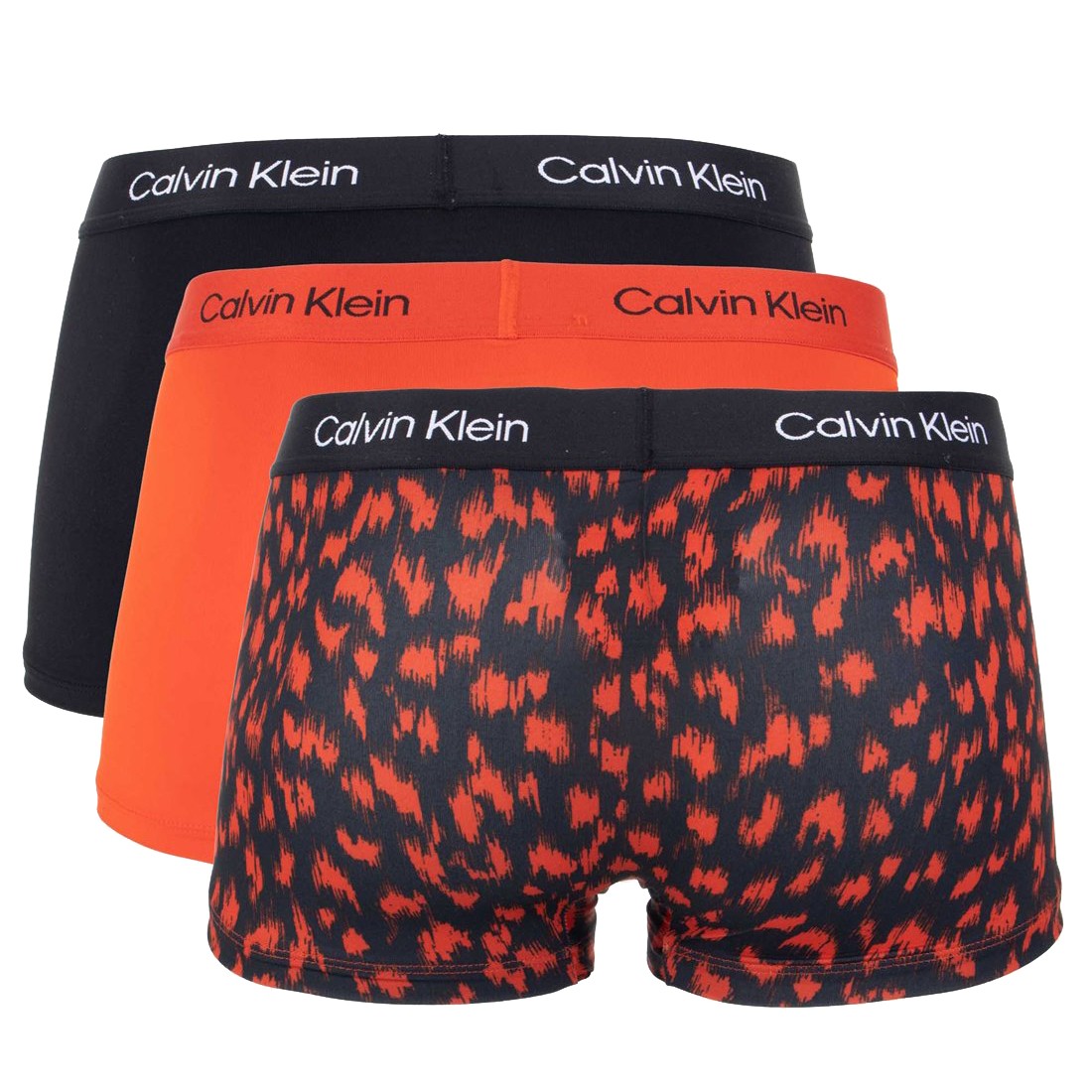 CALVIN KLEIN UW Ilginti apatiniai vyrams, Juoda, Low rise trunk 3PK 2