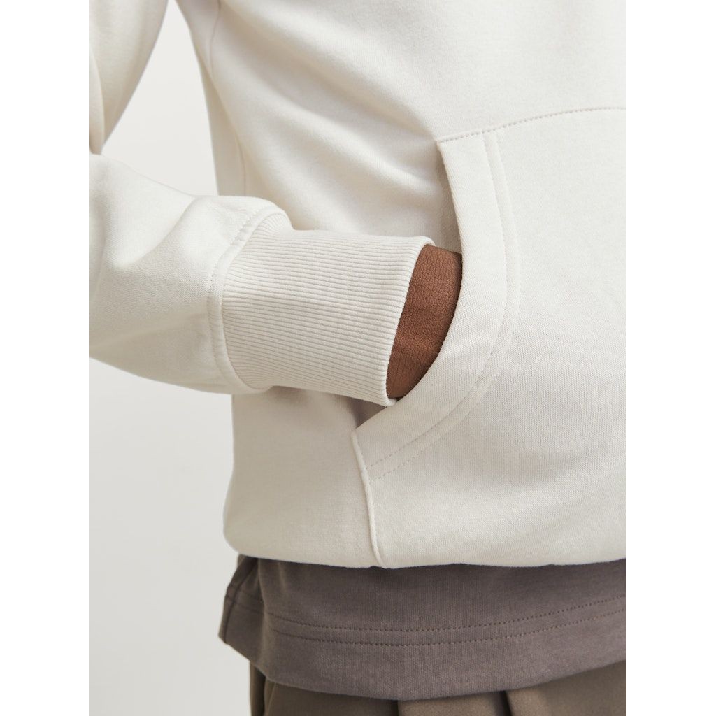 JACK & JONES Džemperis vyrams, Smėlio, Hak kai sweat hood 5