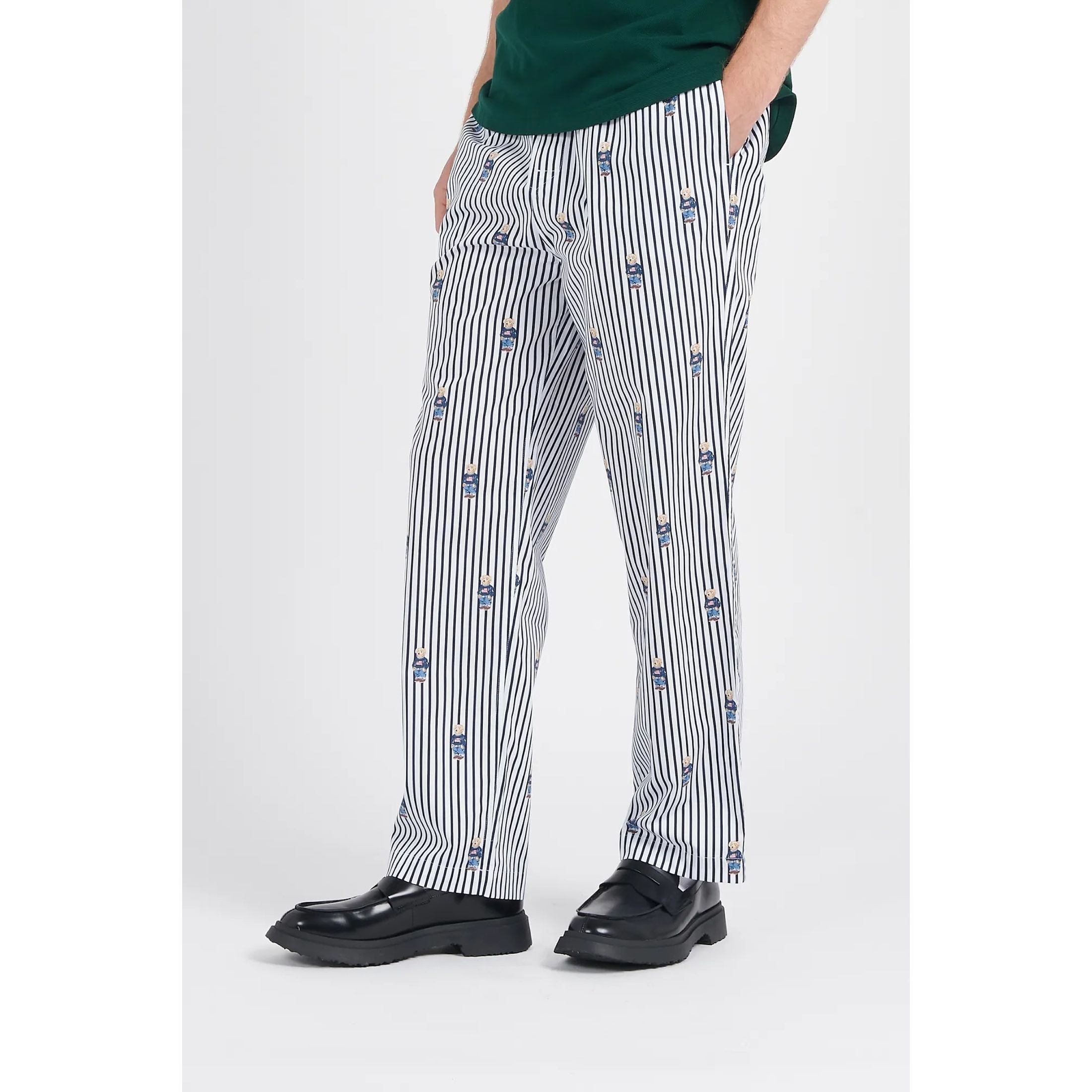 POLO RALPH LAUREN Laisvalaikio kelnės vyrams, Mėlyna, Pant sleep 3