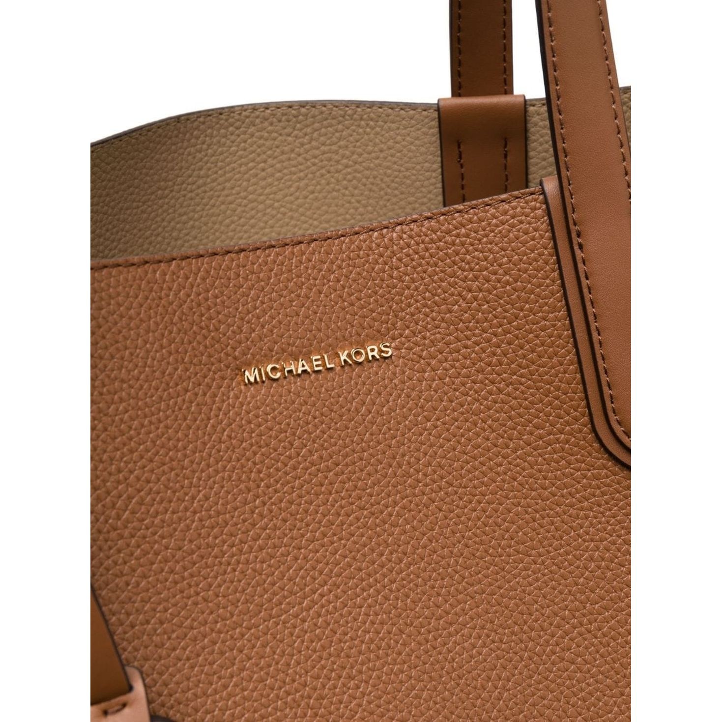 MICHAEL KORS Pirkinių krepšys moterims, Ruda, XL ns reversible tote 3