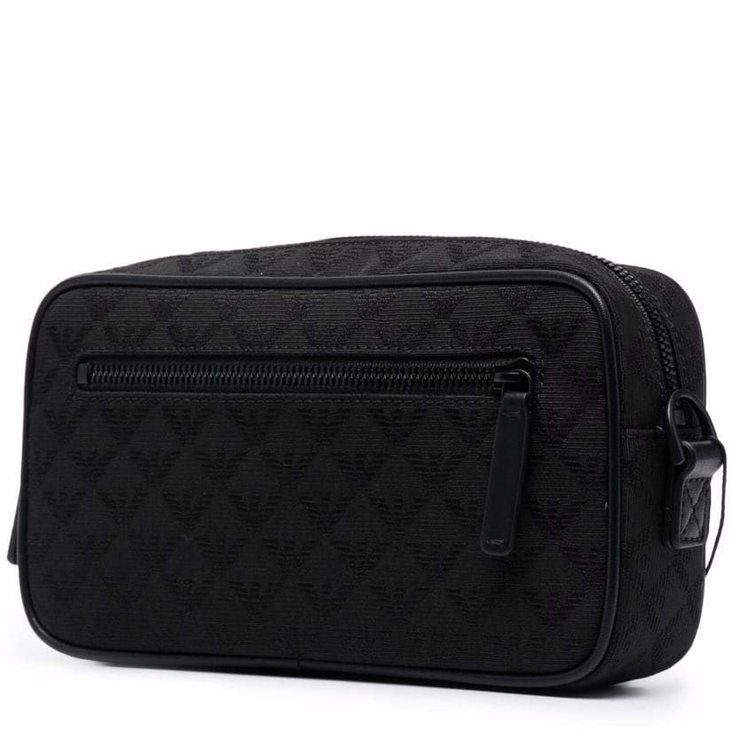 EMPORIO ARMANI Telefono, plančetės dėklas vyrams, Juoda, Beauty case 2