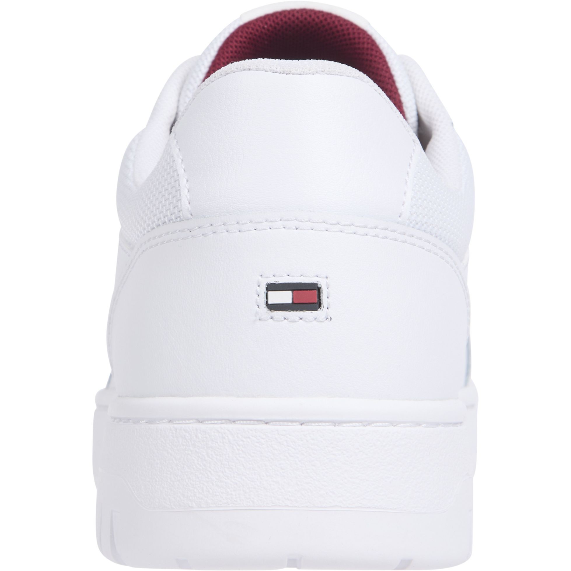 TOMMY HILFIGER Laisvalaikio bateliai vyrams, Balta, Basket core sneaker 5
