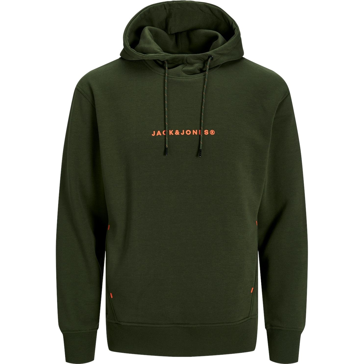 JACK & JONES Džemperis vyrams, Chaki, Tree sweat hood 1