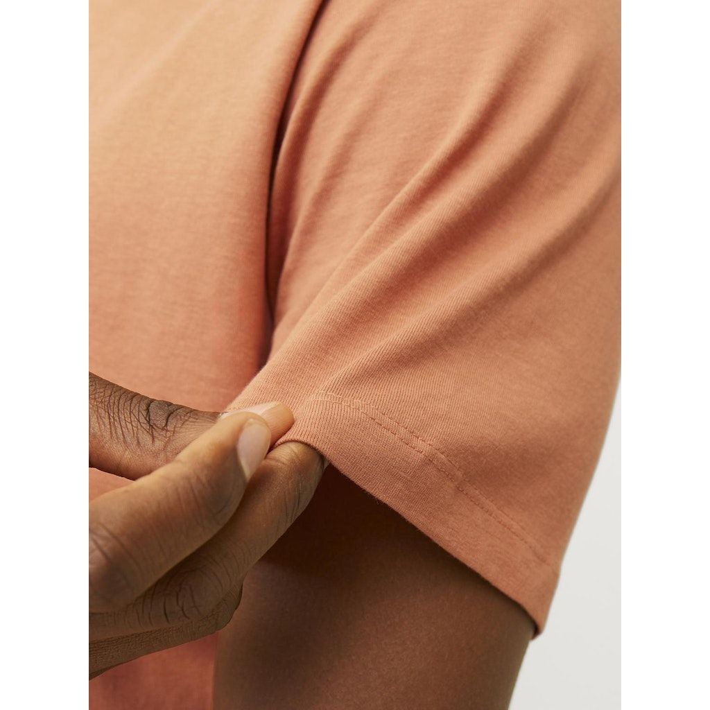 JACK & JONES Marškinėliai vyrams, Ruda, JPRSTAR TEE SS CREW 7