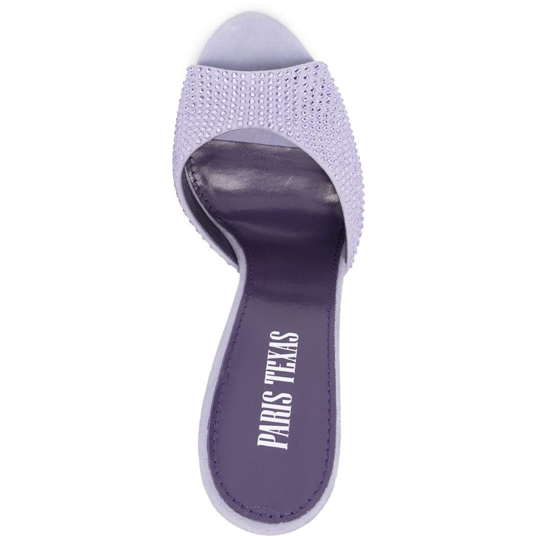 PARIS TEXAS Aukštakulniai moterims, purple, Holly stiletto mule 4
