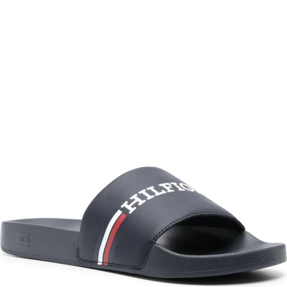 TOMMY HILFIGER Šlepetės vyrams, Mėlyna, Corporate flag pool slide 1
