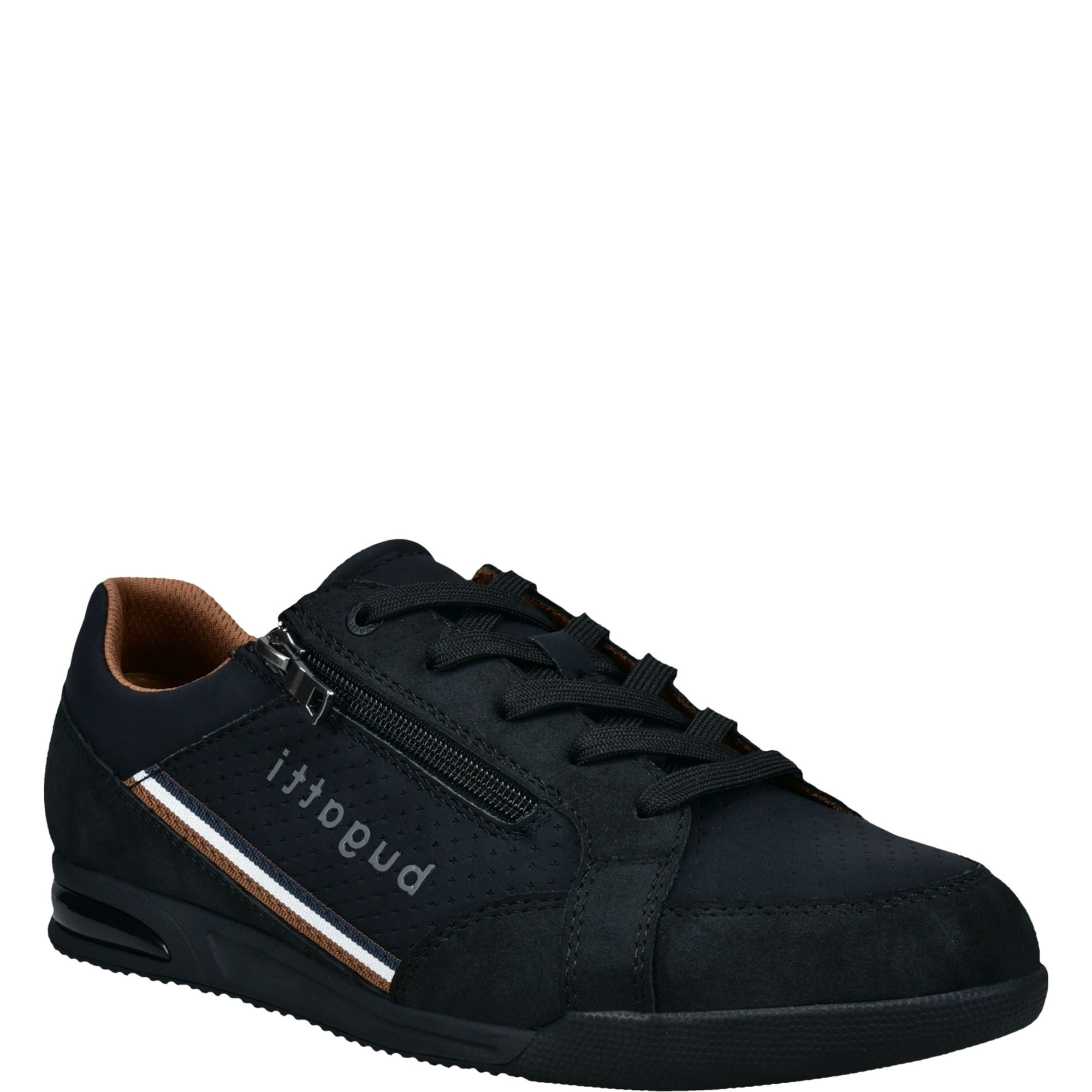 BUGATTI Laisvalaikio bateliai vyrams, Juoda, Leisure 1