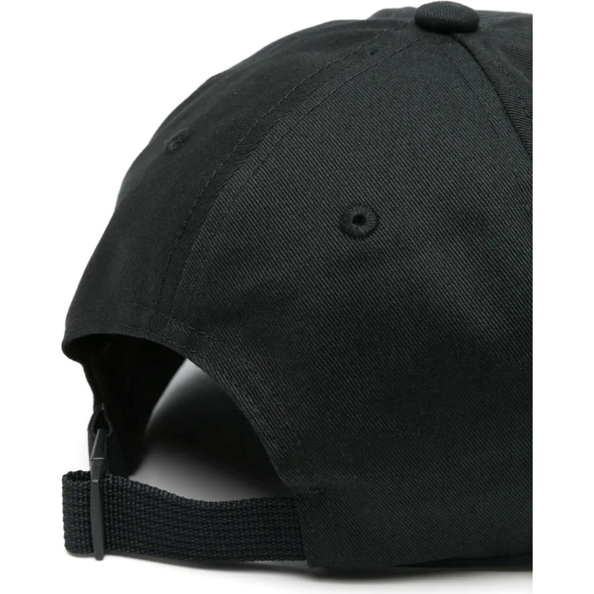 J.LINDEBERG Skrybėlė vyrams, Juoda, Elijah cotton logo cap 2