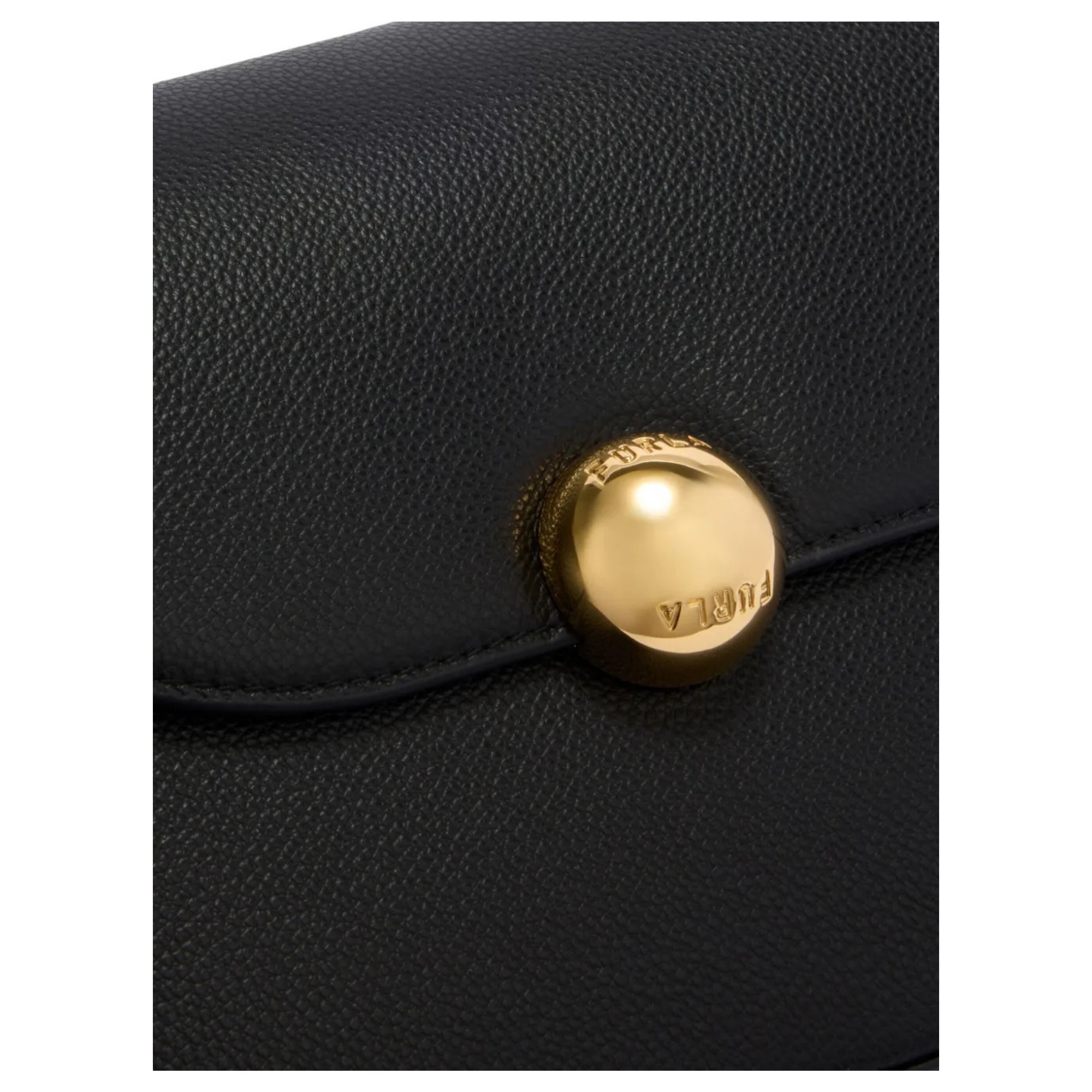 FURLA Rankinė per petį moterims, Juoda, Furla moonlight crossbody 5