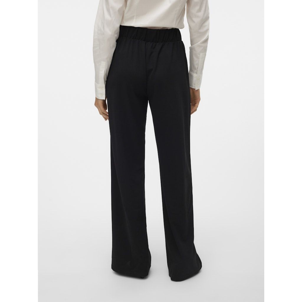 VERO MODA Formalios kelnės moterims, Juoda, Liva wide pant 4