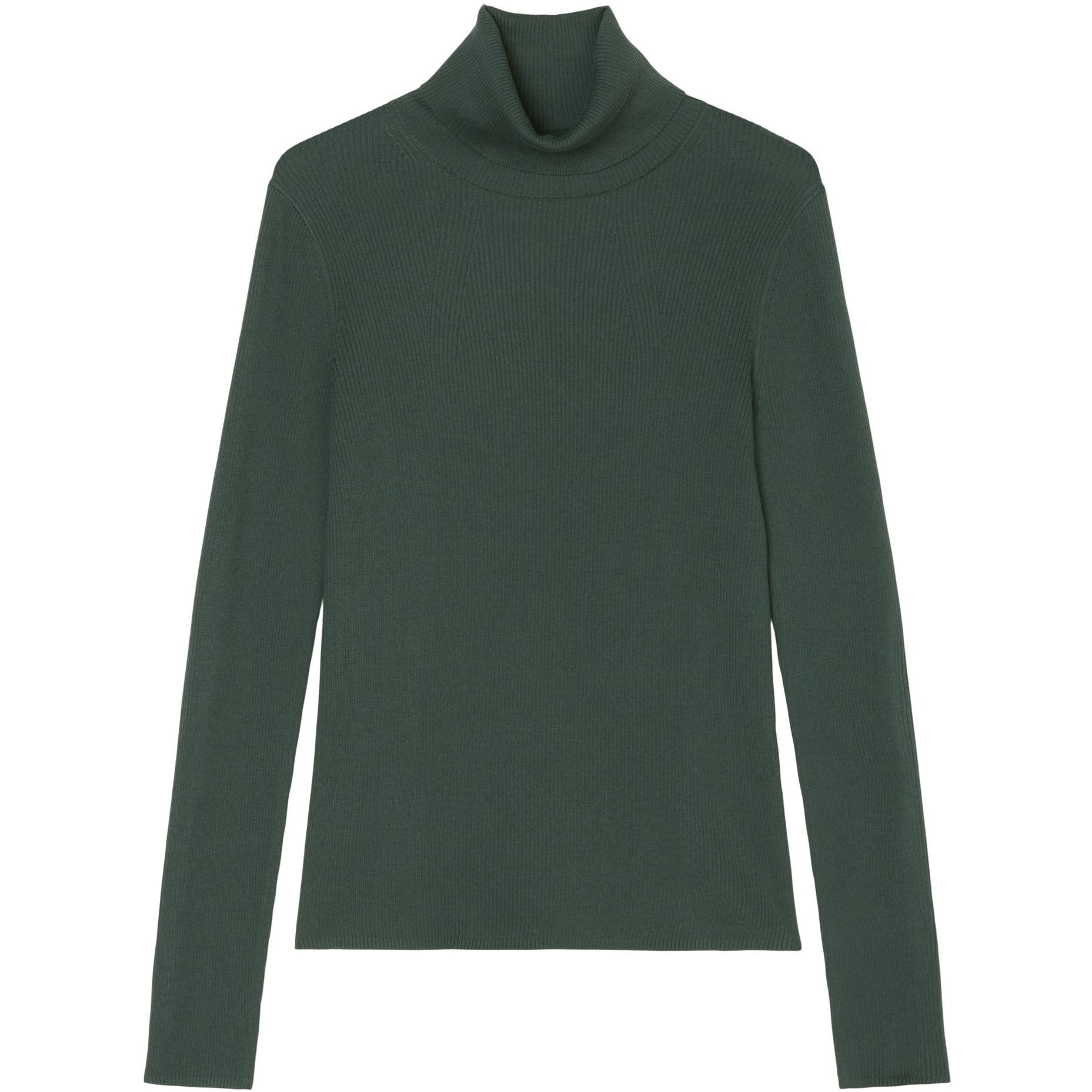 MARC O'POLO Palaidinės aukštinta apykakle moterims, Žalia 1