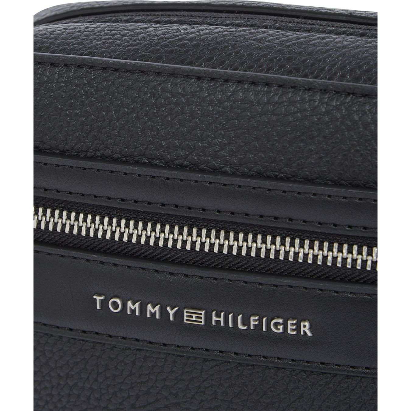 TOMMY HILFIGER Rankinė per petį vyrams, Juoda, Central mini reporter 4