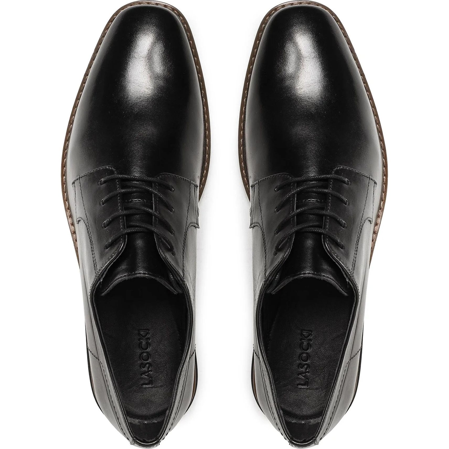 LASOCKI Bateliai - vyrams, Juoda, SHOES 4