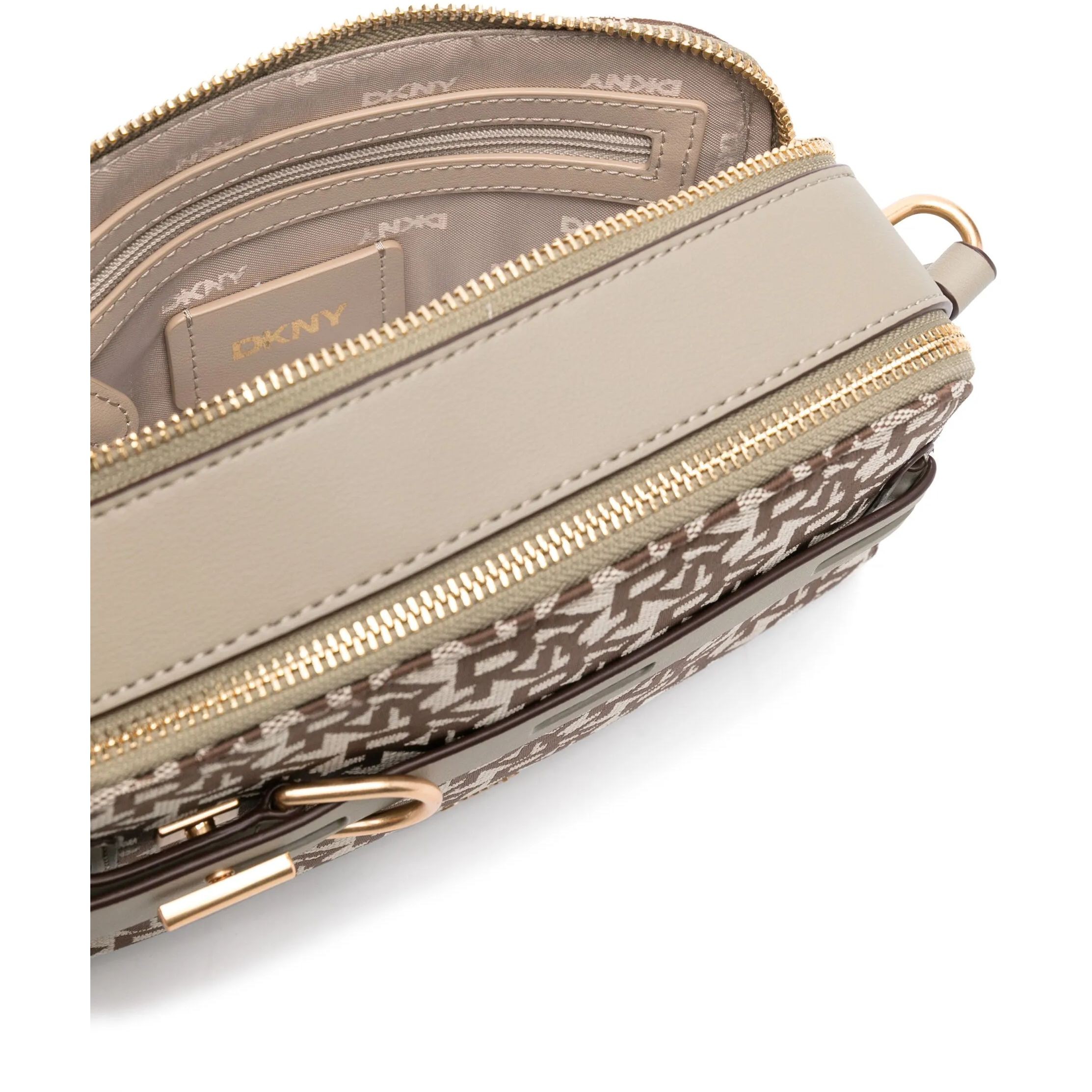 DKNY Rankinė per petį moterims, Ruda, Onyx crossbody 4