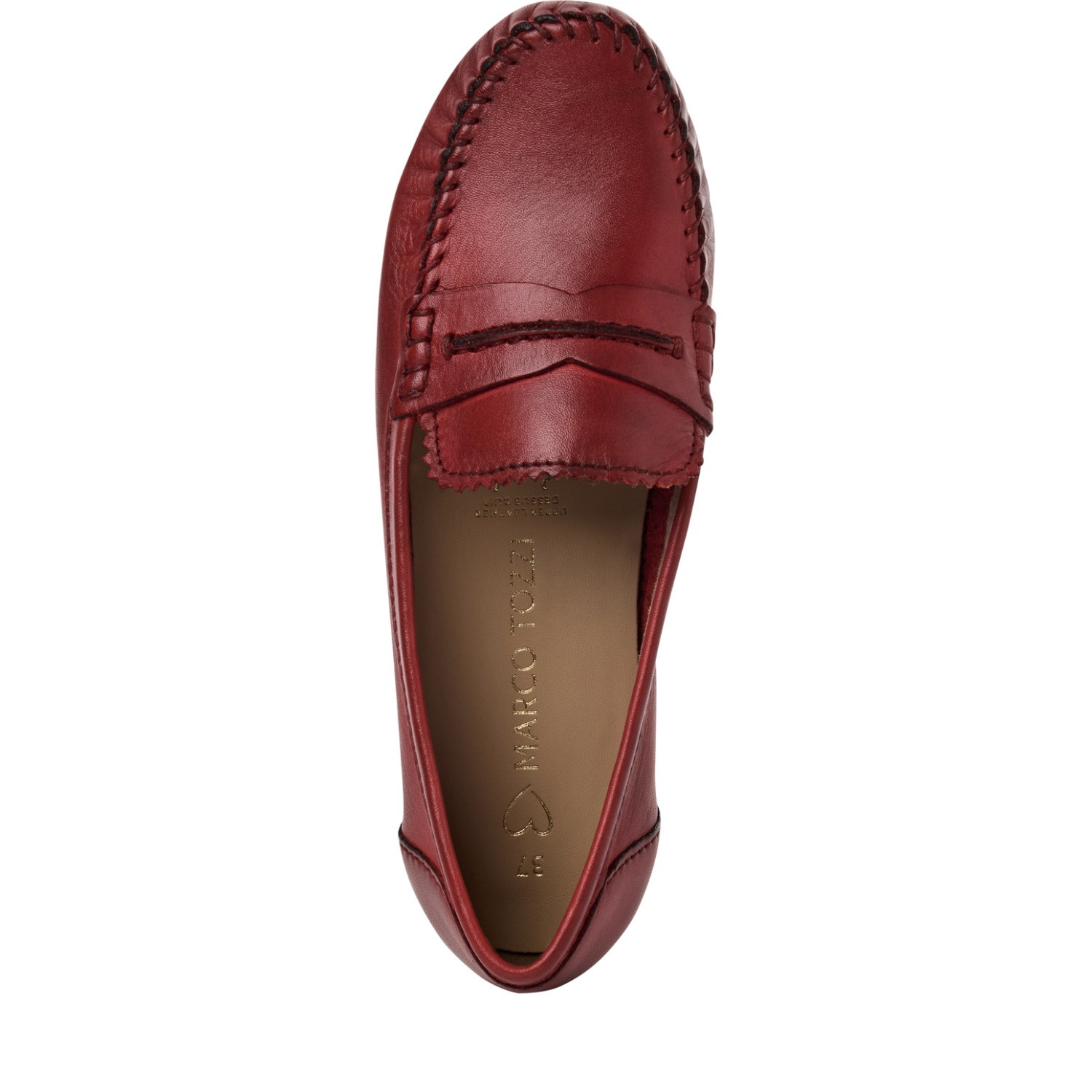 MARCO TOZZI Loaferiai moterims, Raudona, Loafers 5