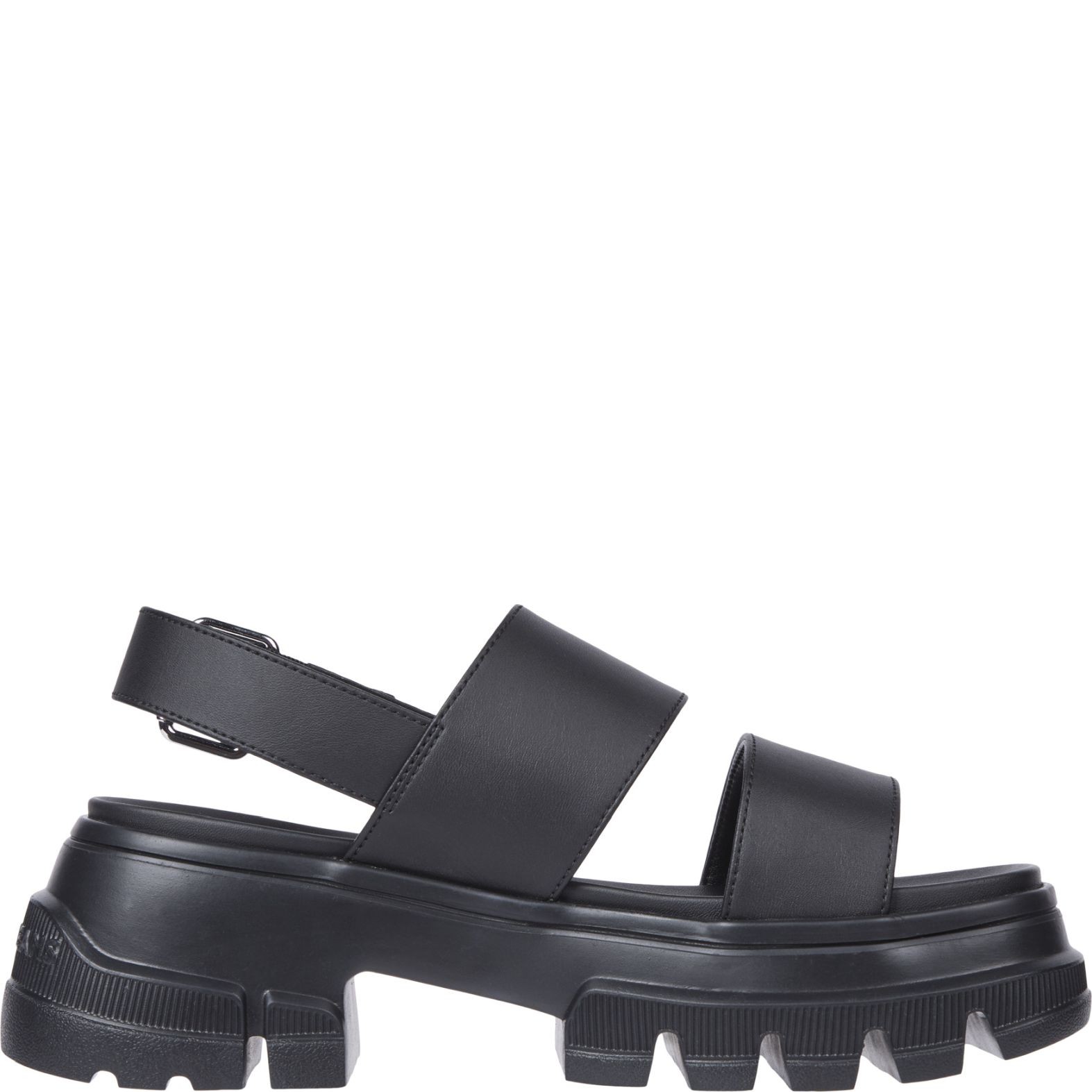 TOMMY JEANS Basutės moterims, Juoda, Chunky city hybrid sandals 2