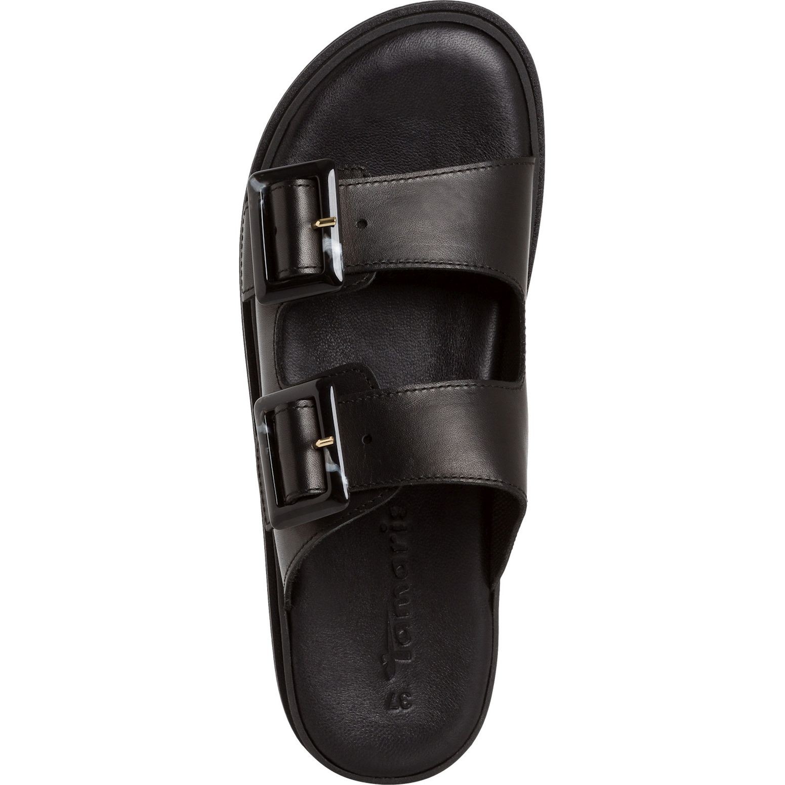 TAMARIS Šlepetės moterims, Juoda, Slippers 4