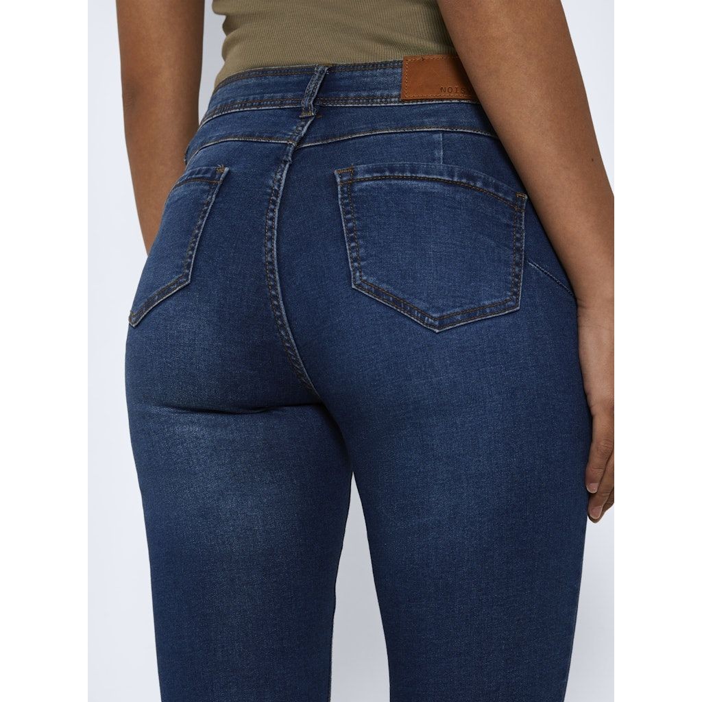 NOISY MAY Slim džinsai moterims, Mėlyna, NMJEN NW S.S SHAPER 8