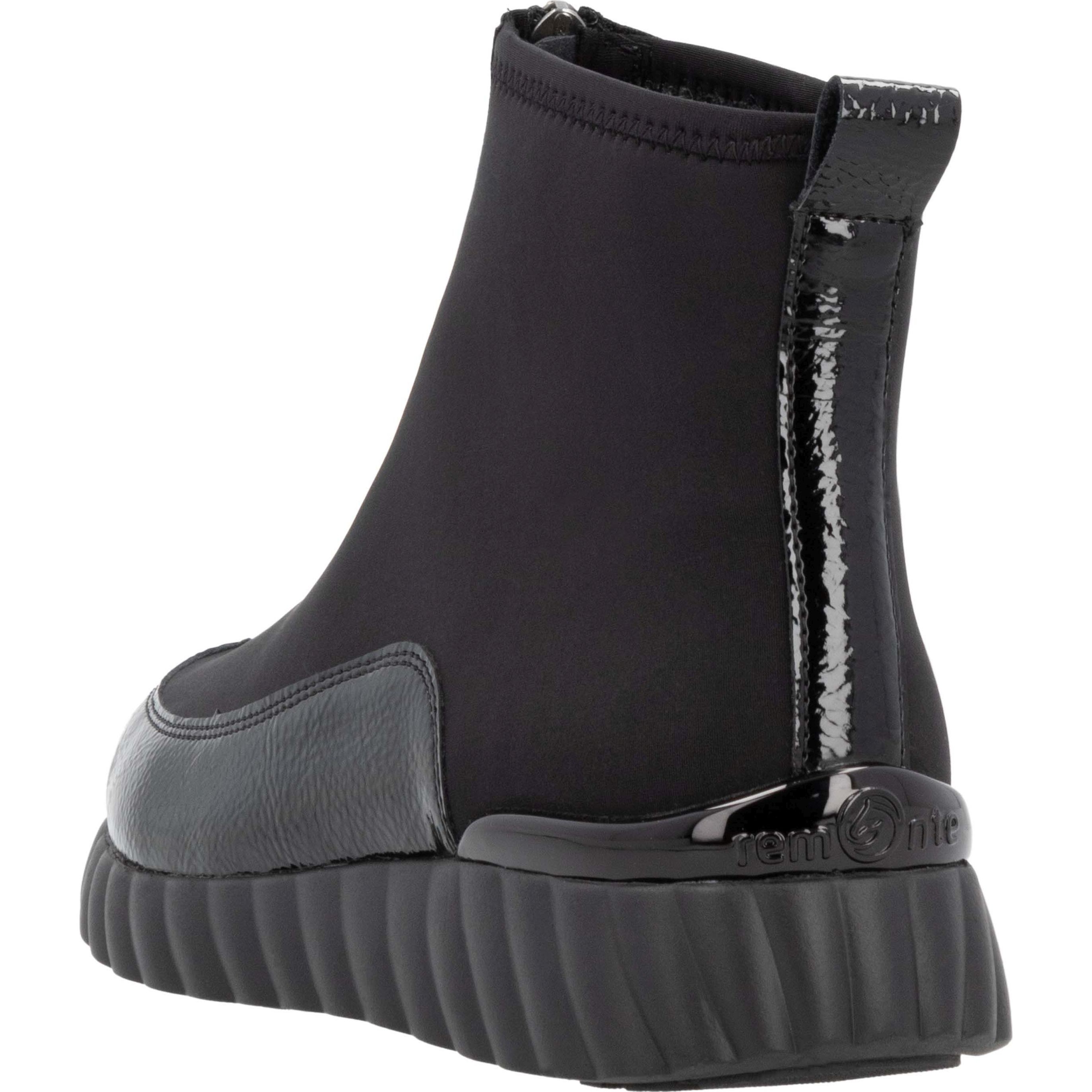 REMONTE Aulinukai moterims, Juoda, Ladies mid height boots 6