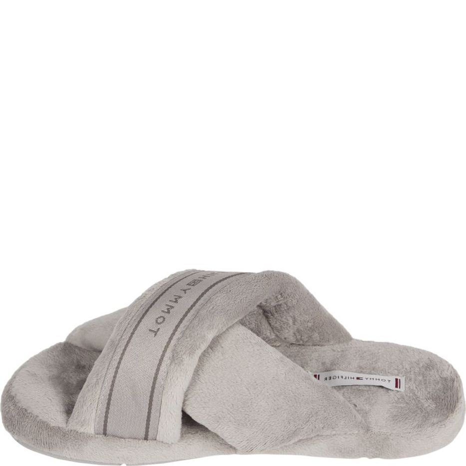 TOMMY HILFIGER Namų šlepetės moterims, Pilka, COMFY HOME SLIPPERS WISTRAPS 3