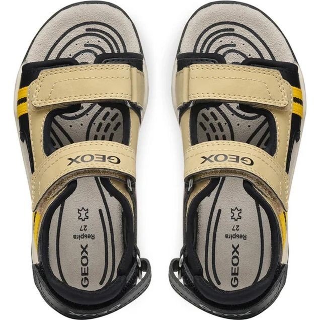 GEOX Basutės berniukams, Smėlio, Borealis sandals 4