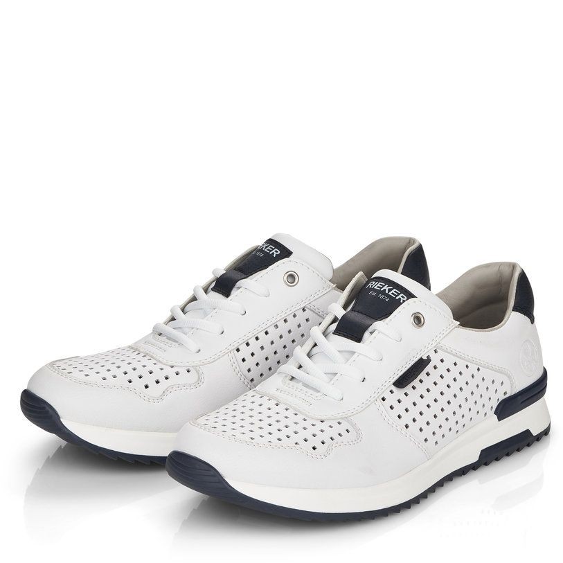 RIEKER Sportiniai bateliai vyrams, Balta, SPORT SHOE 5