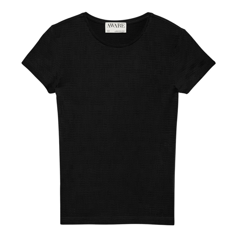 VERO MODA Marškinėliai moterims, Juoda, Ines fionatop 1