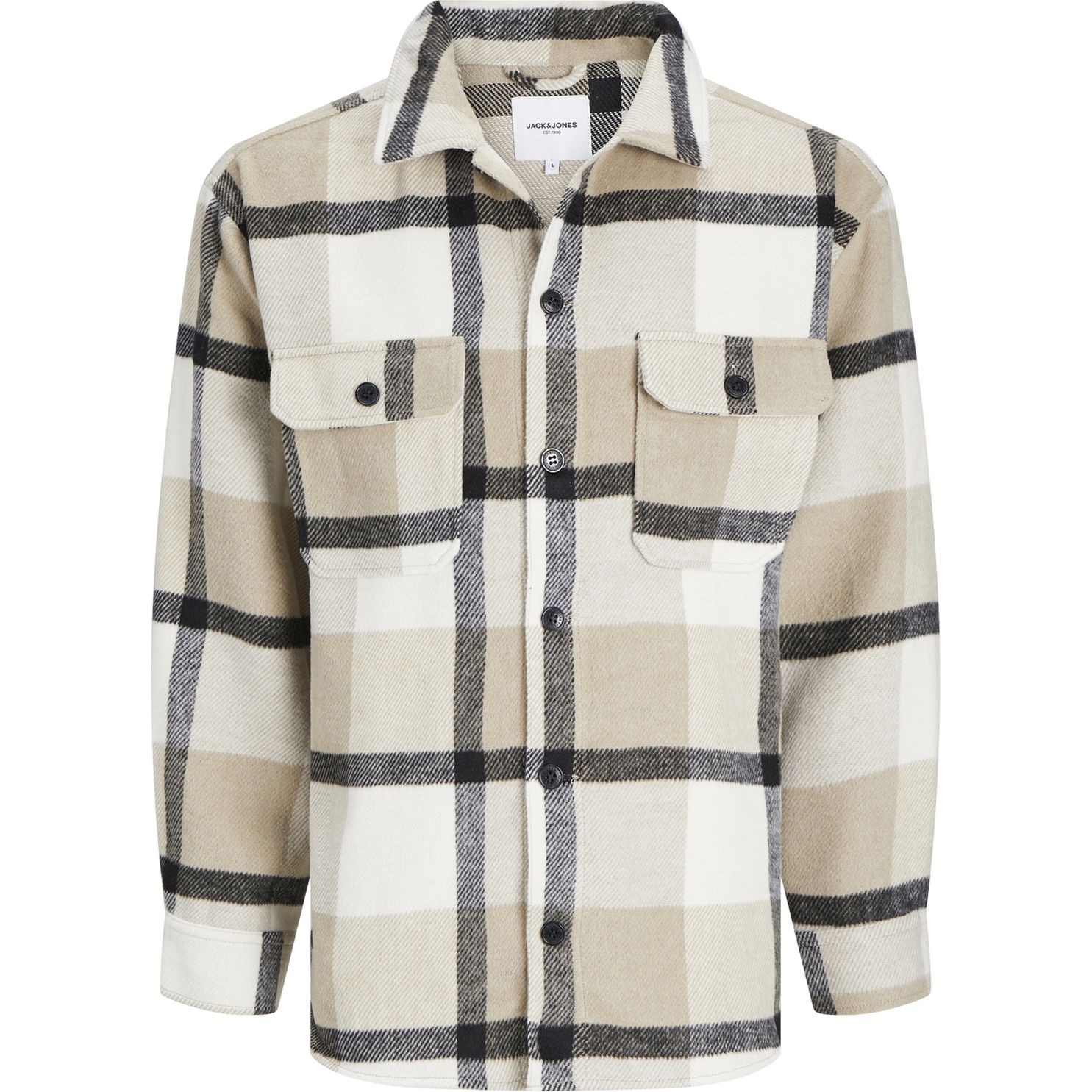 JACK & JONES Lengva striukė vyrams, Marga, Bradley ollie overshirt 1